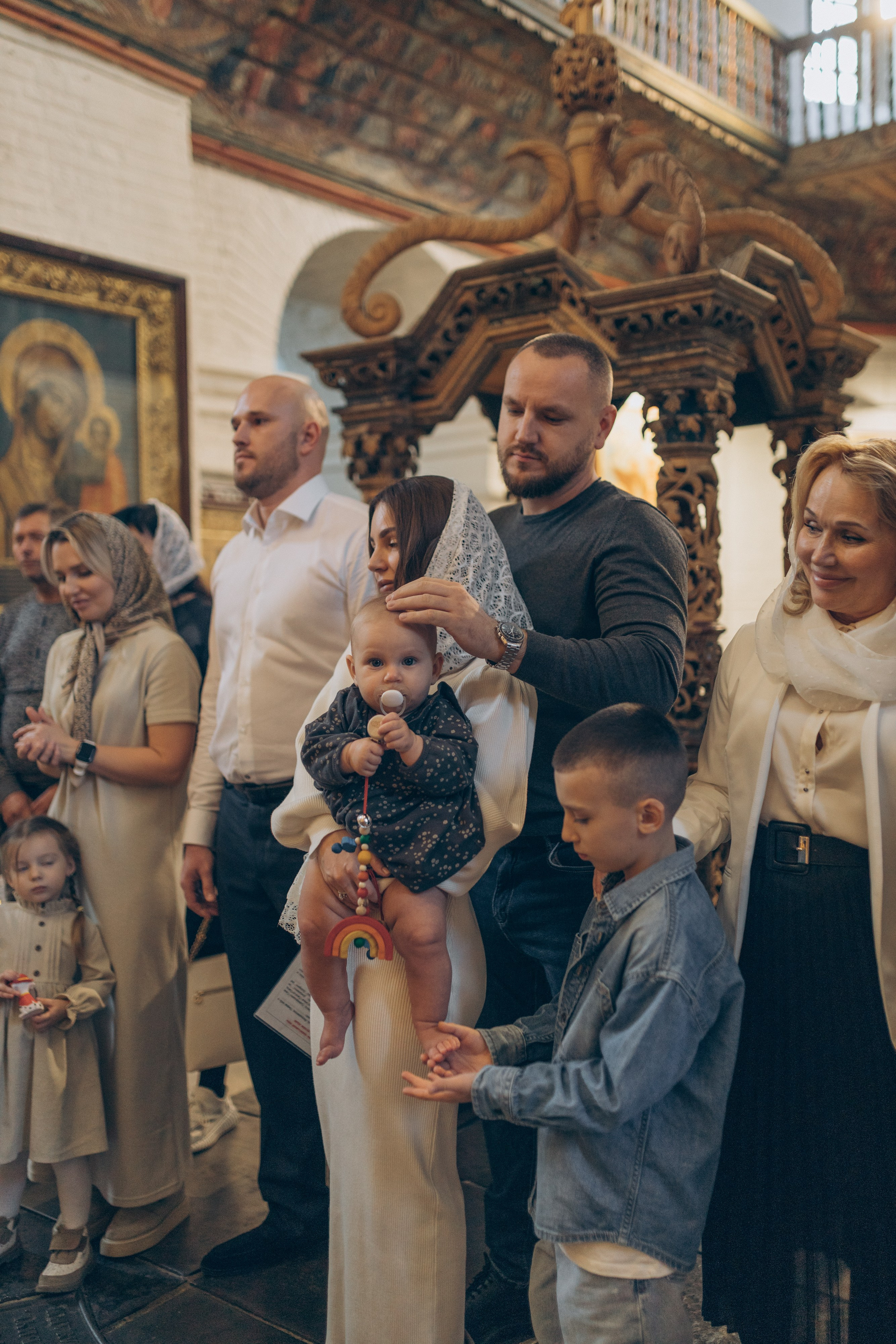 Крещение Марии. Семейный фотограф и фотограф на роды в Ростове-на-Дону Мухина Виктория