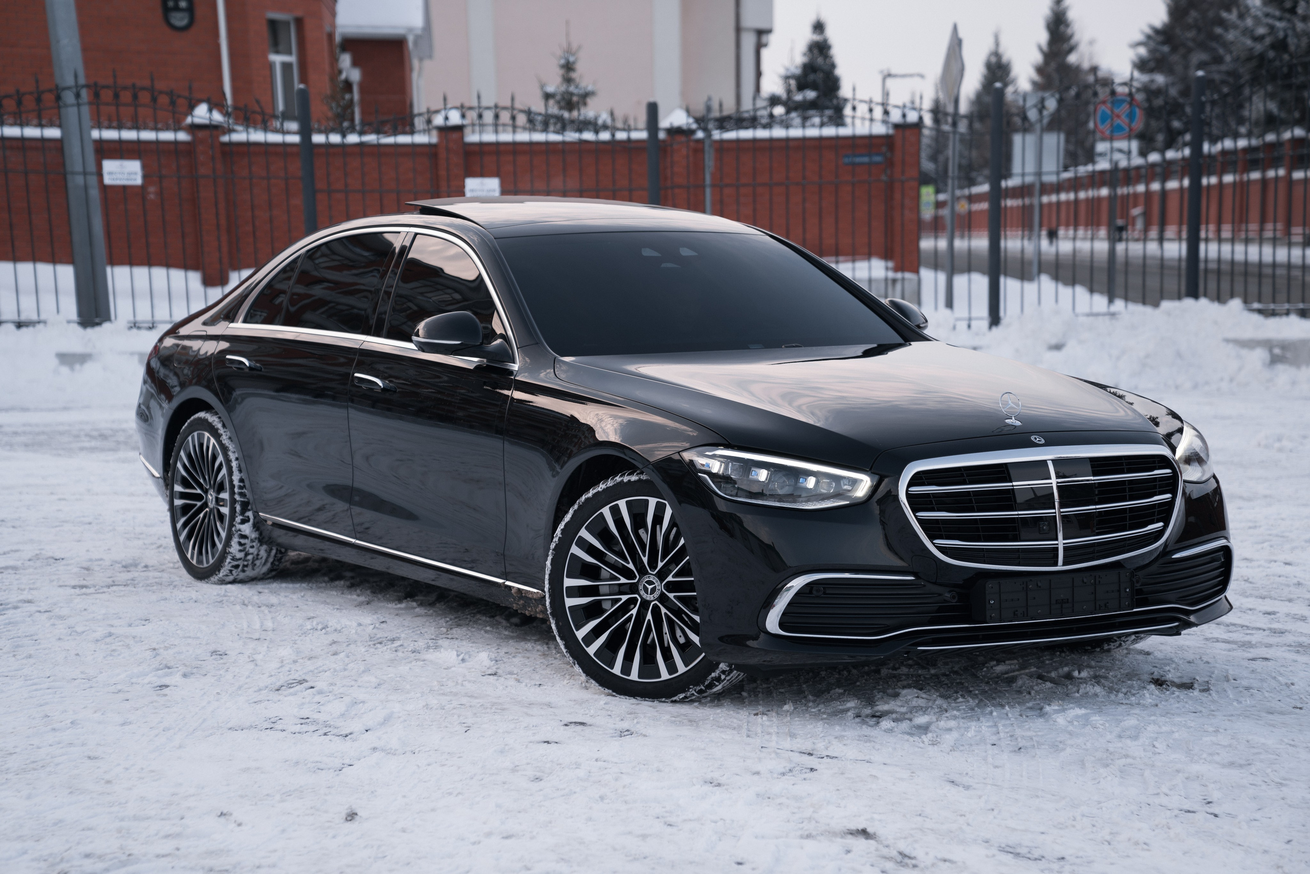 Mercedes-Benz S450. Идеальные портреты для соцсетей — Фотограф Ленар