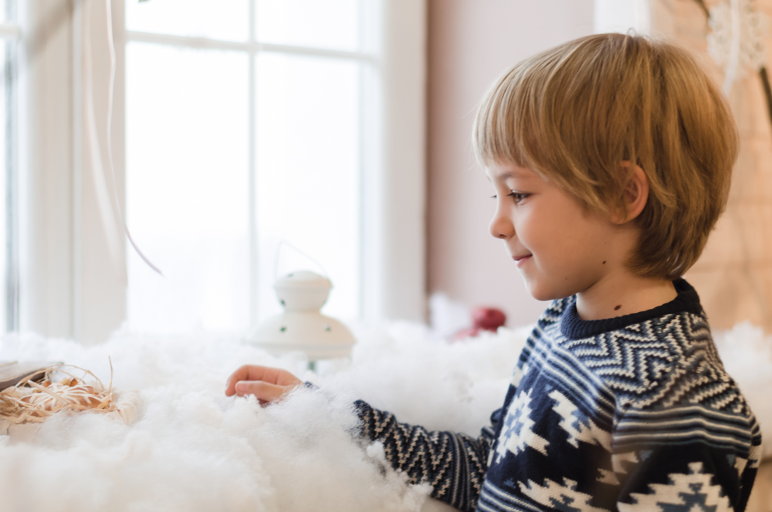 Отец, дочь и два внука. Предновогодняя съемка. Фотограф Ирина Курта