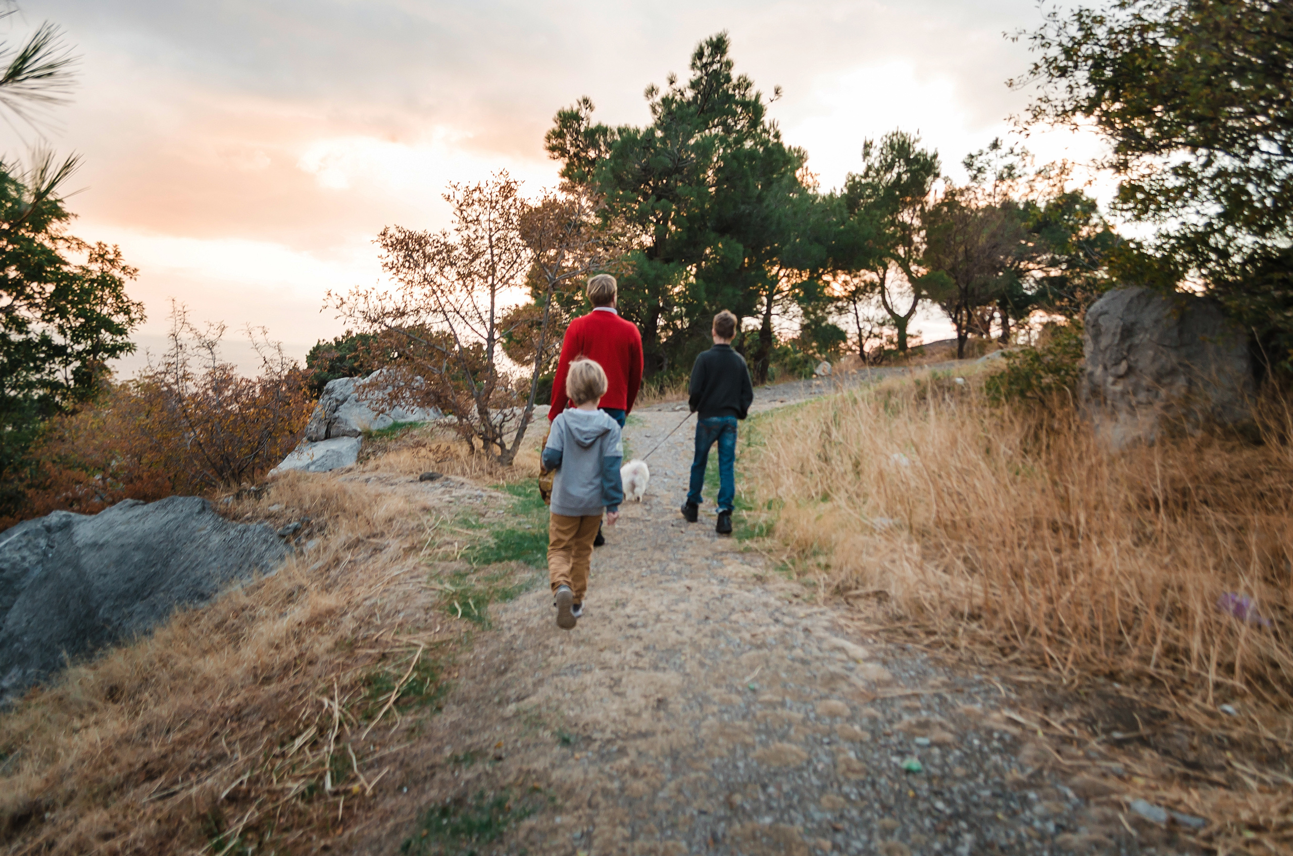 Осеннее море. Семья Пикуленко. Фотограф Ирина Курта