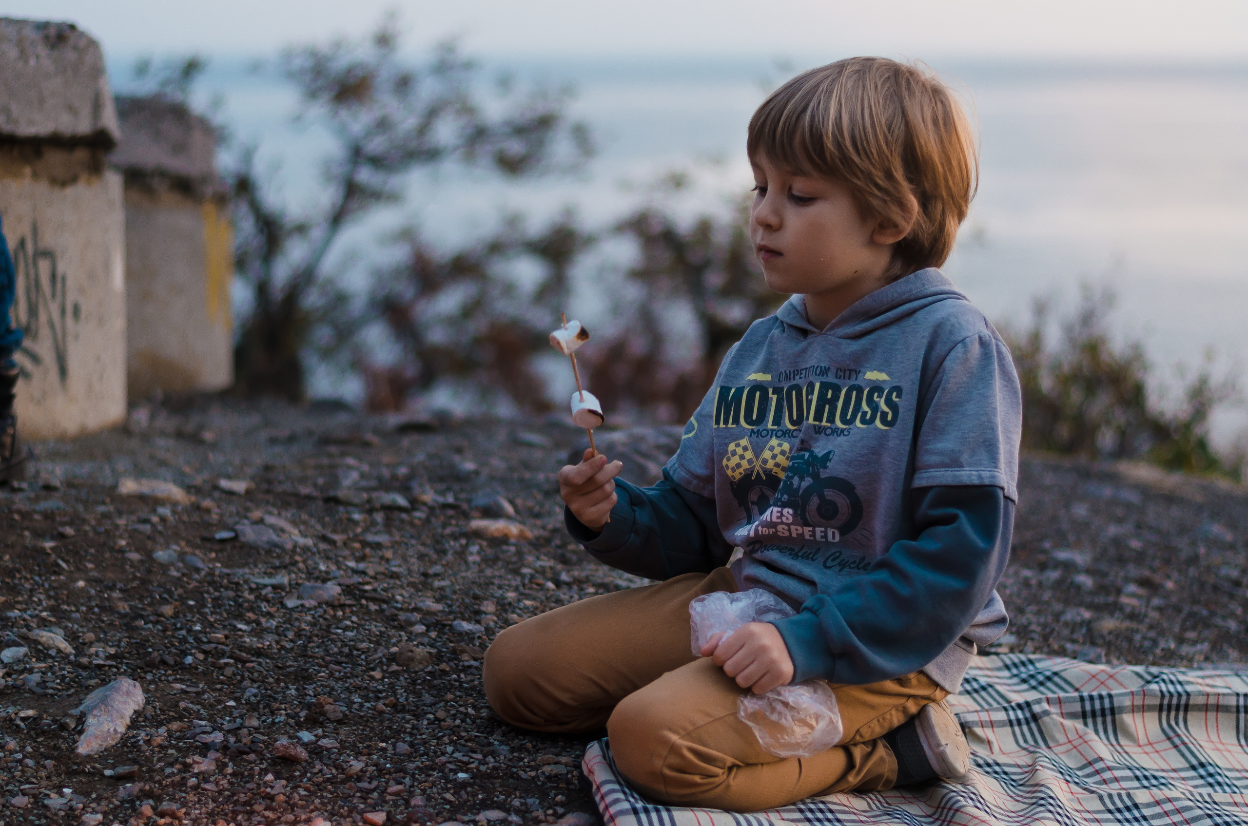 Осеннее море. Семья Пикуленко. Фотограф Ирина Курта