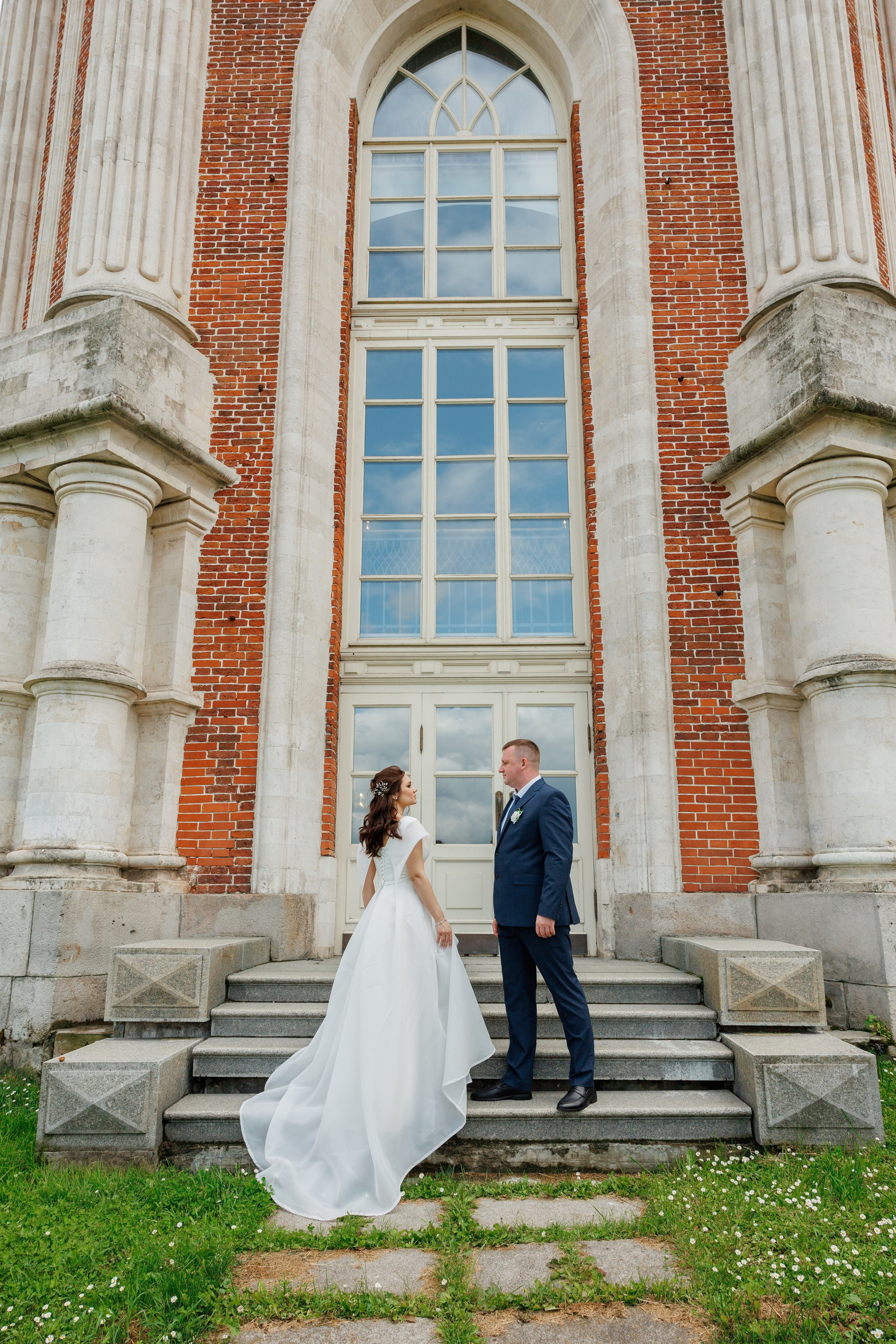 Свадебная фотосессия в Царицыно. Свадебная съёмка в Москве