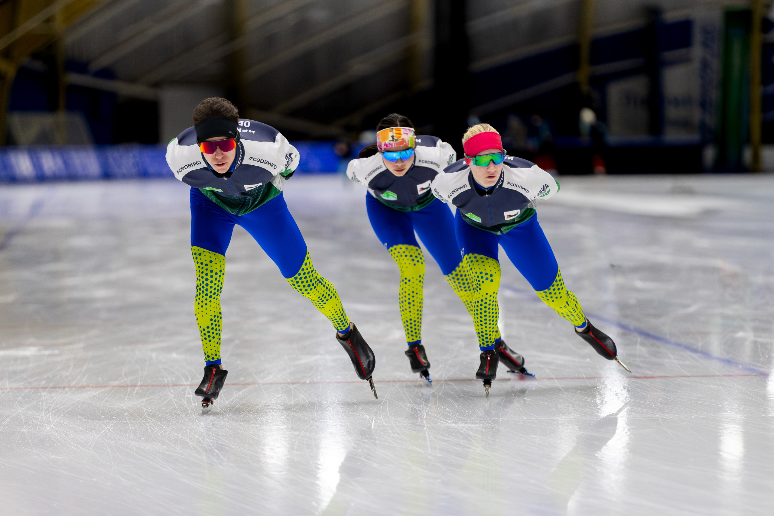 Тренировки. Конькобежный спорт. Иркутск, 2026. Спортивная съемка Мария Царфати