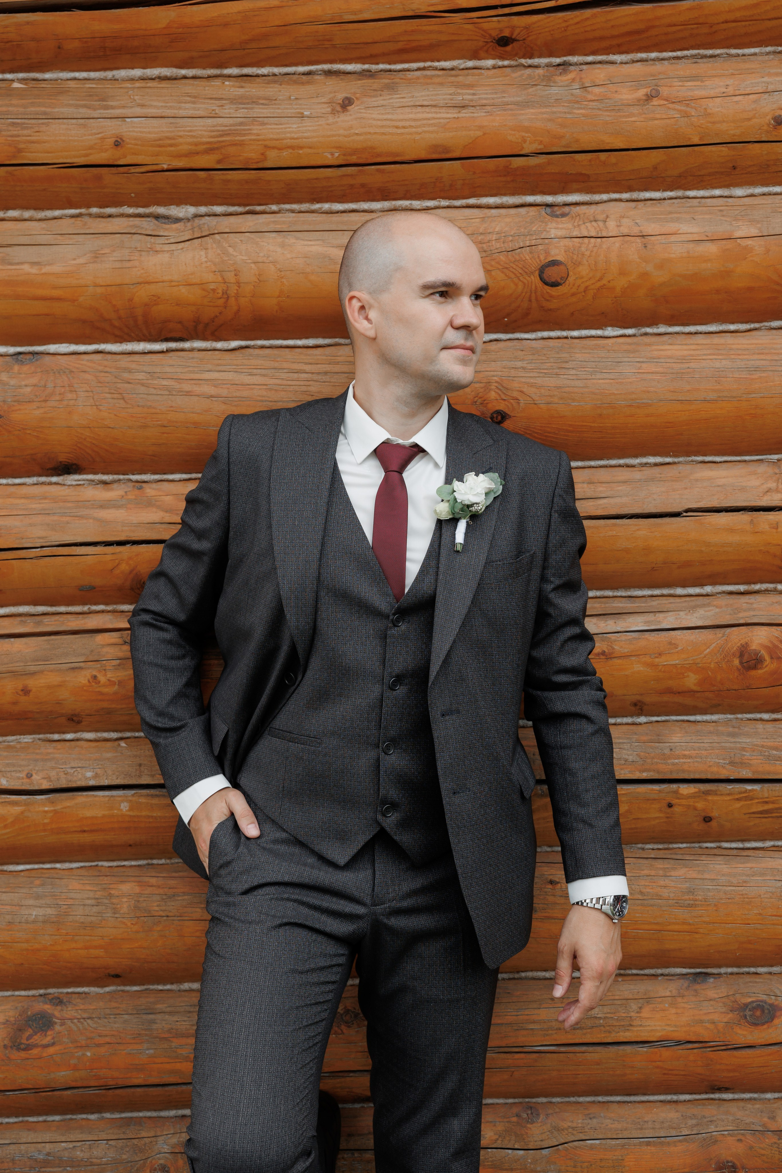 Полина и Дмитрий, загородный клуб «Барин», ЗАГС в г. Пушкино. Свадебный и репортажный фотограф (Москва, Королев и другие)