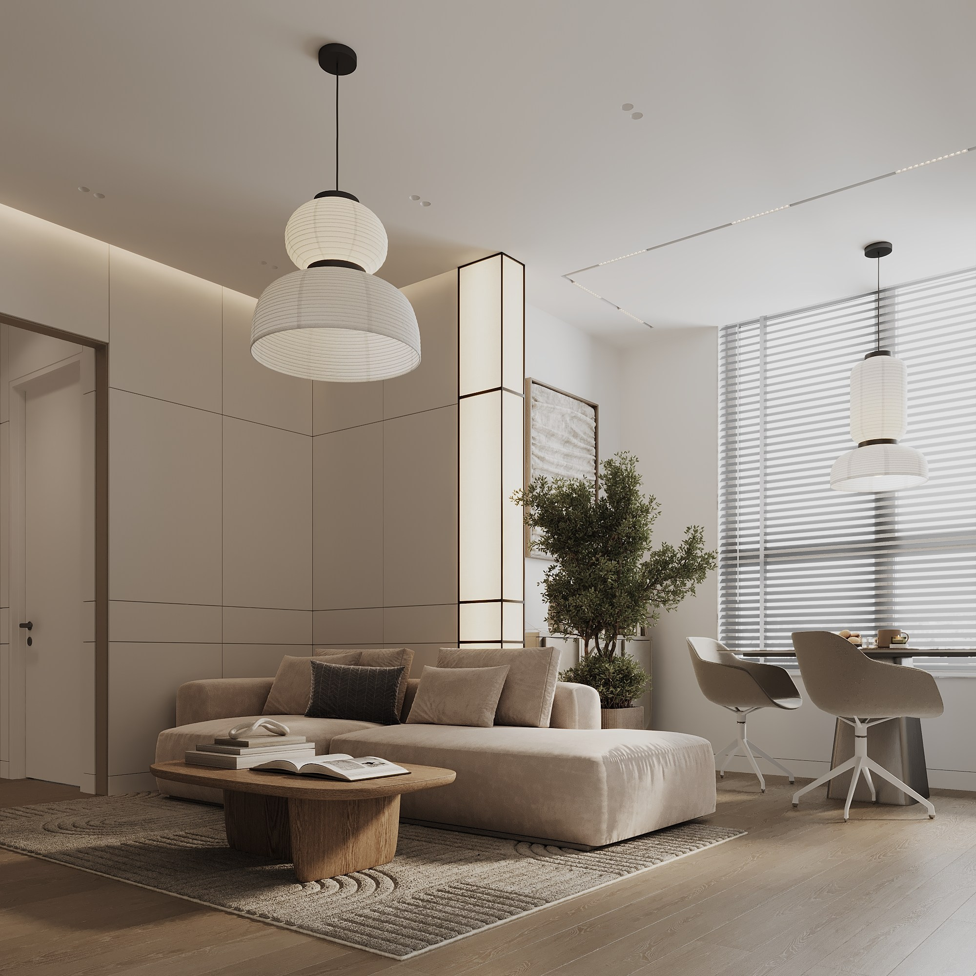 ЖК «Аль-Фараби 27», 73 м². Room Design Studio