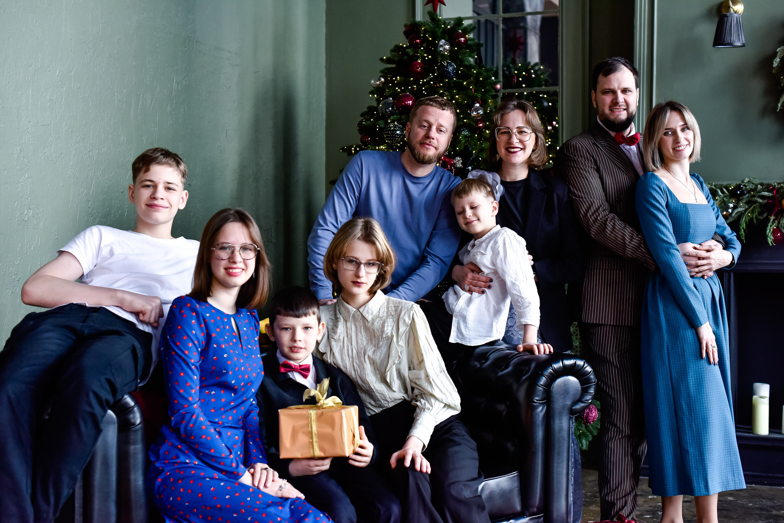 Дружная семья Настеньки