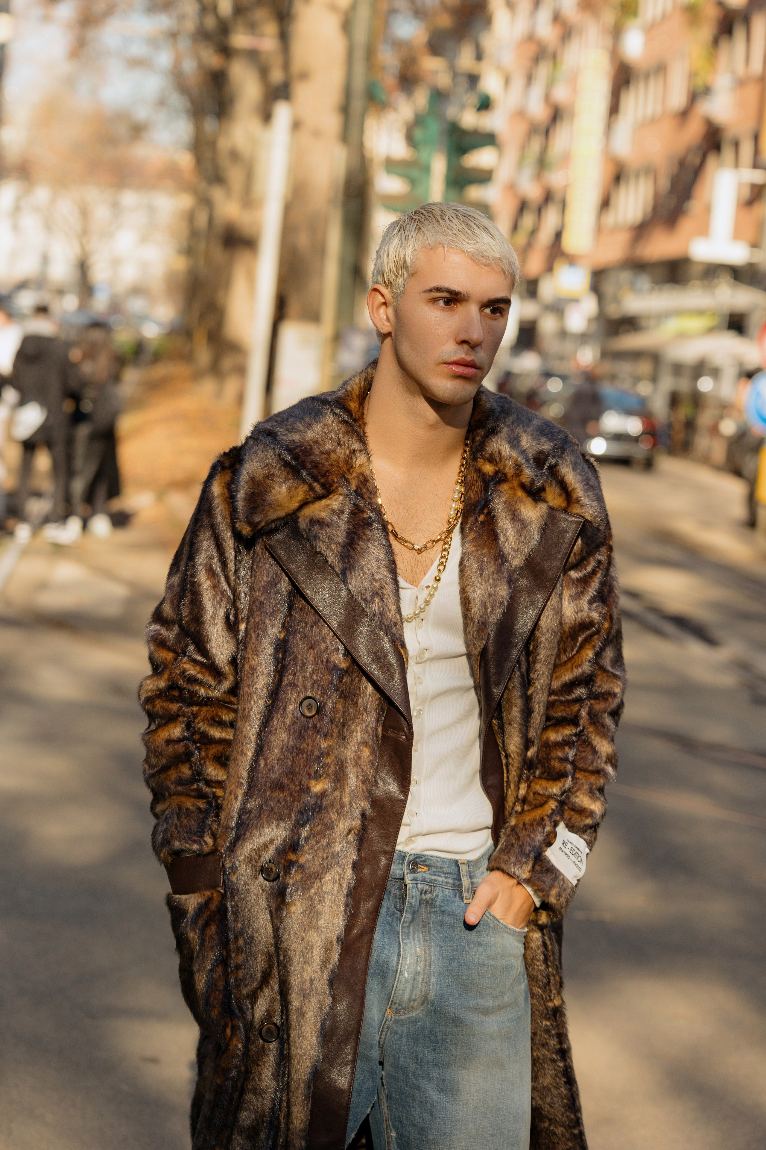 Milan Mens fashion week FW 24/25 D&G. Photographer in Milan Ivan Goncharov