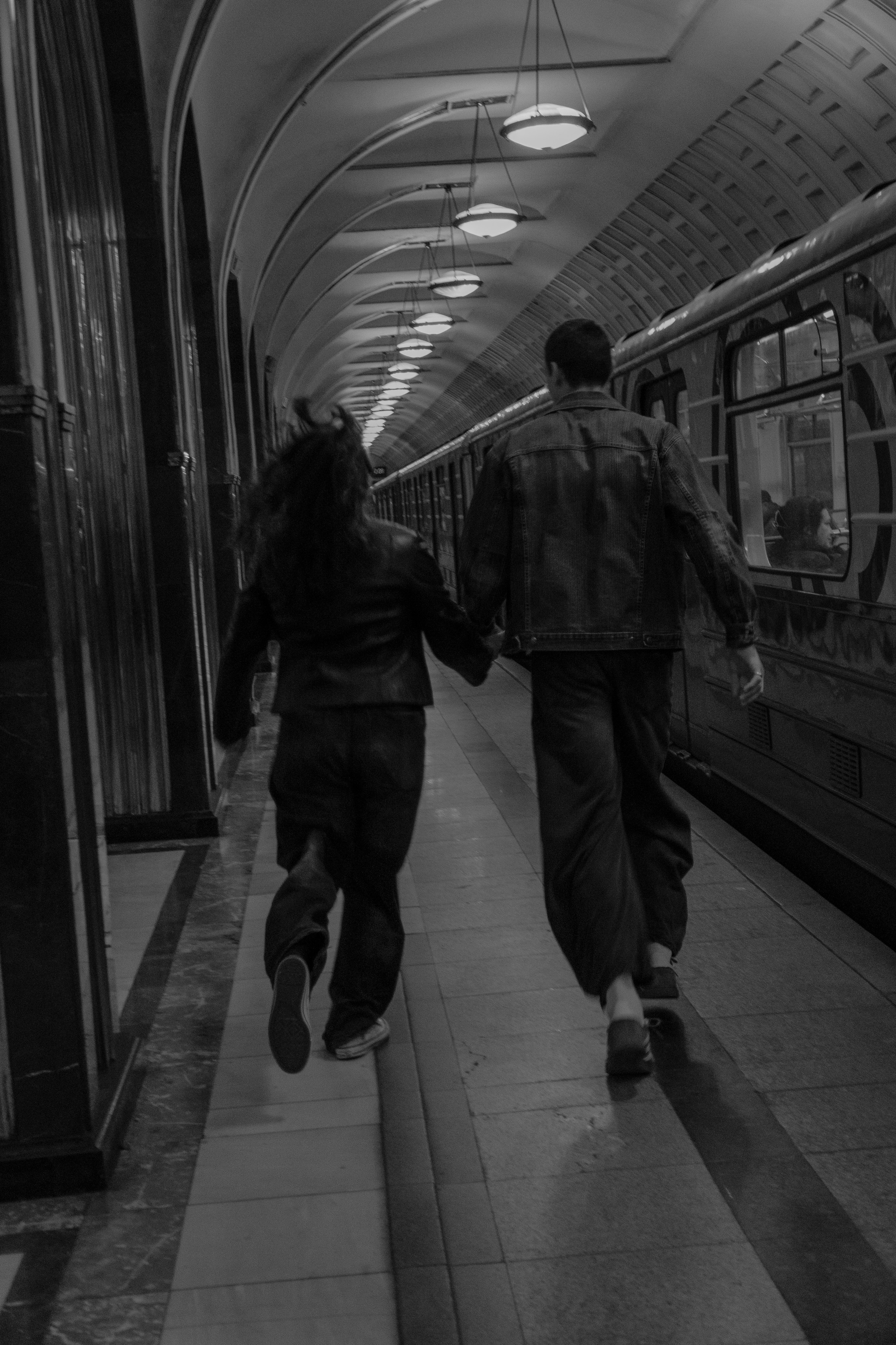 Love story в метро. Фотограф в Москве и Домодедово Кристина Лоскутова