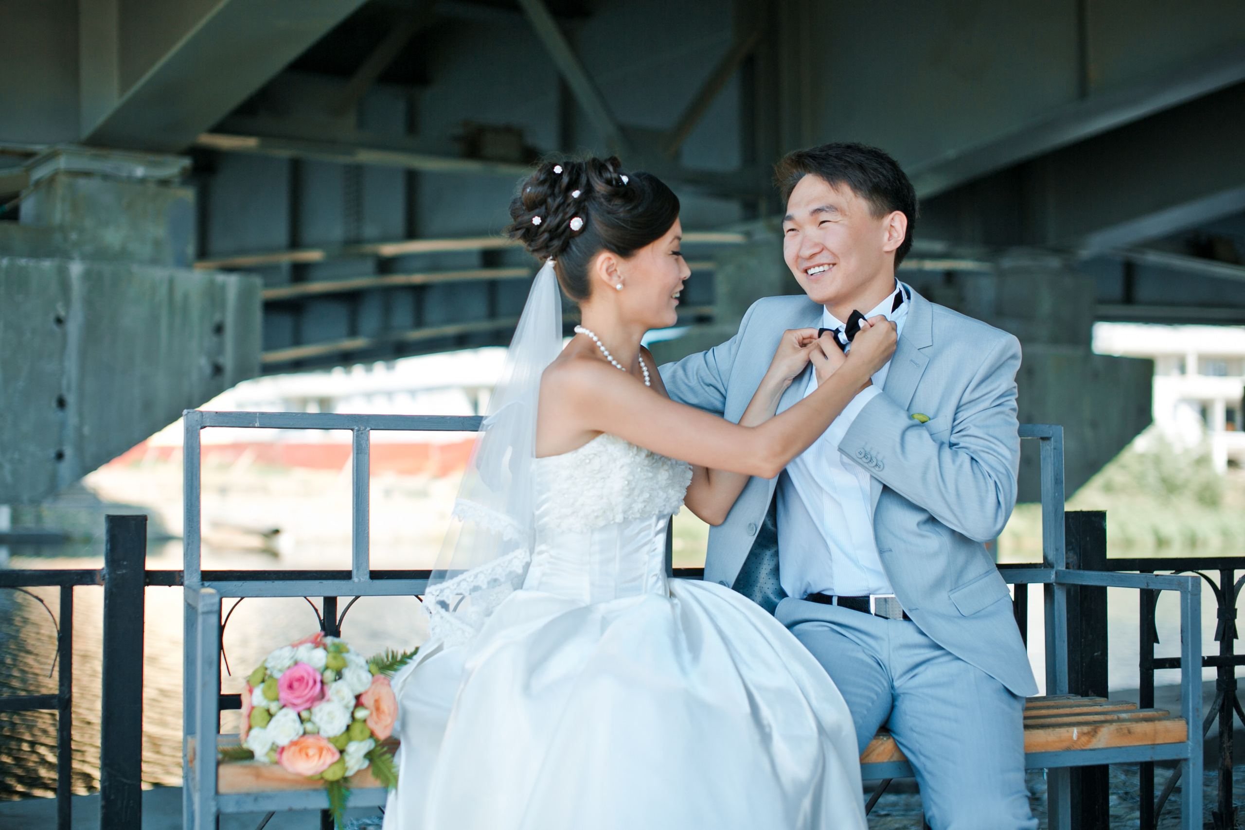 Летнее свадебное фото. Фотограф Надежда Куин, Якутск