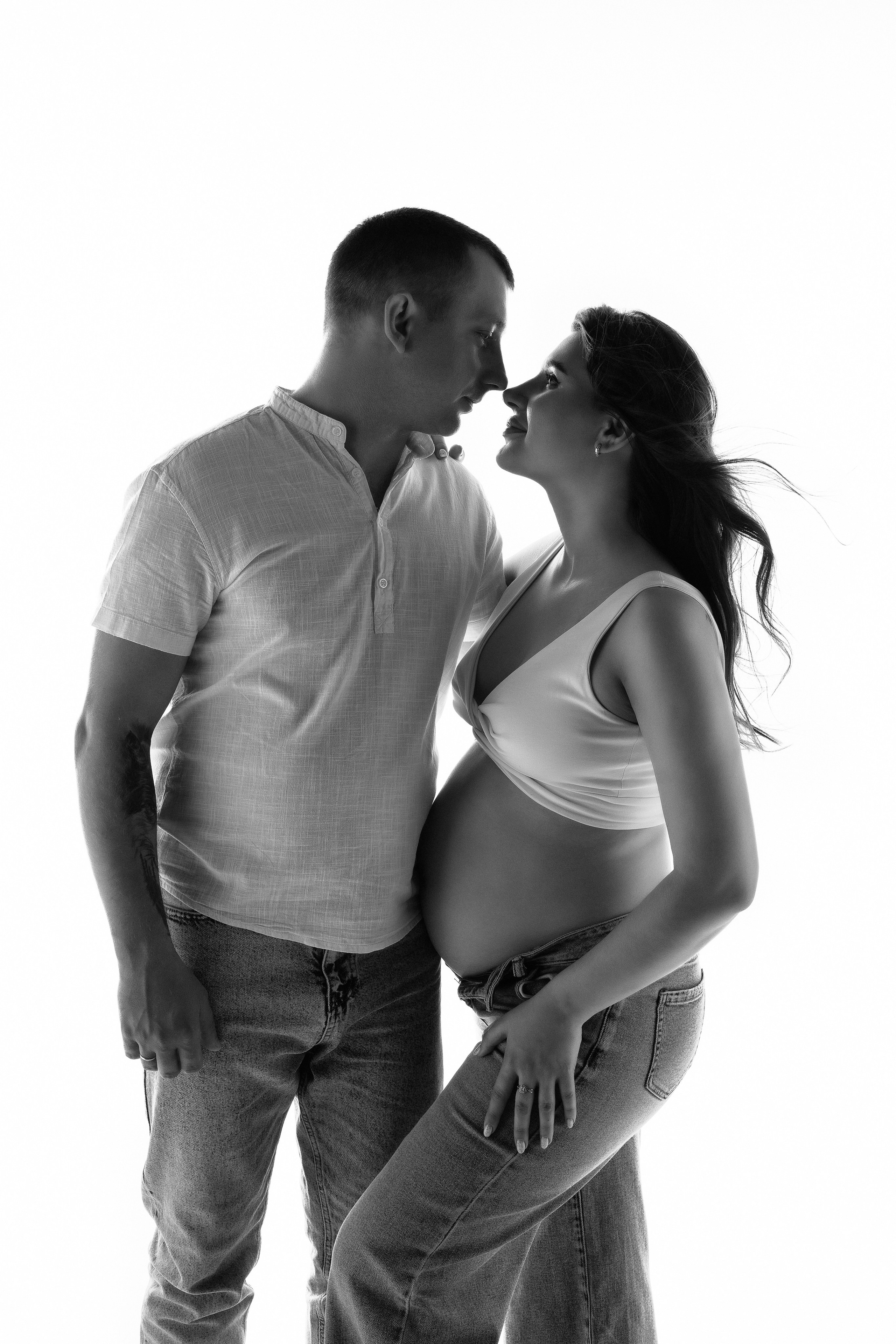 Беременность. Студийная съёмка. Фотограф беременности в Омске Татьяна Медведева