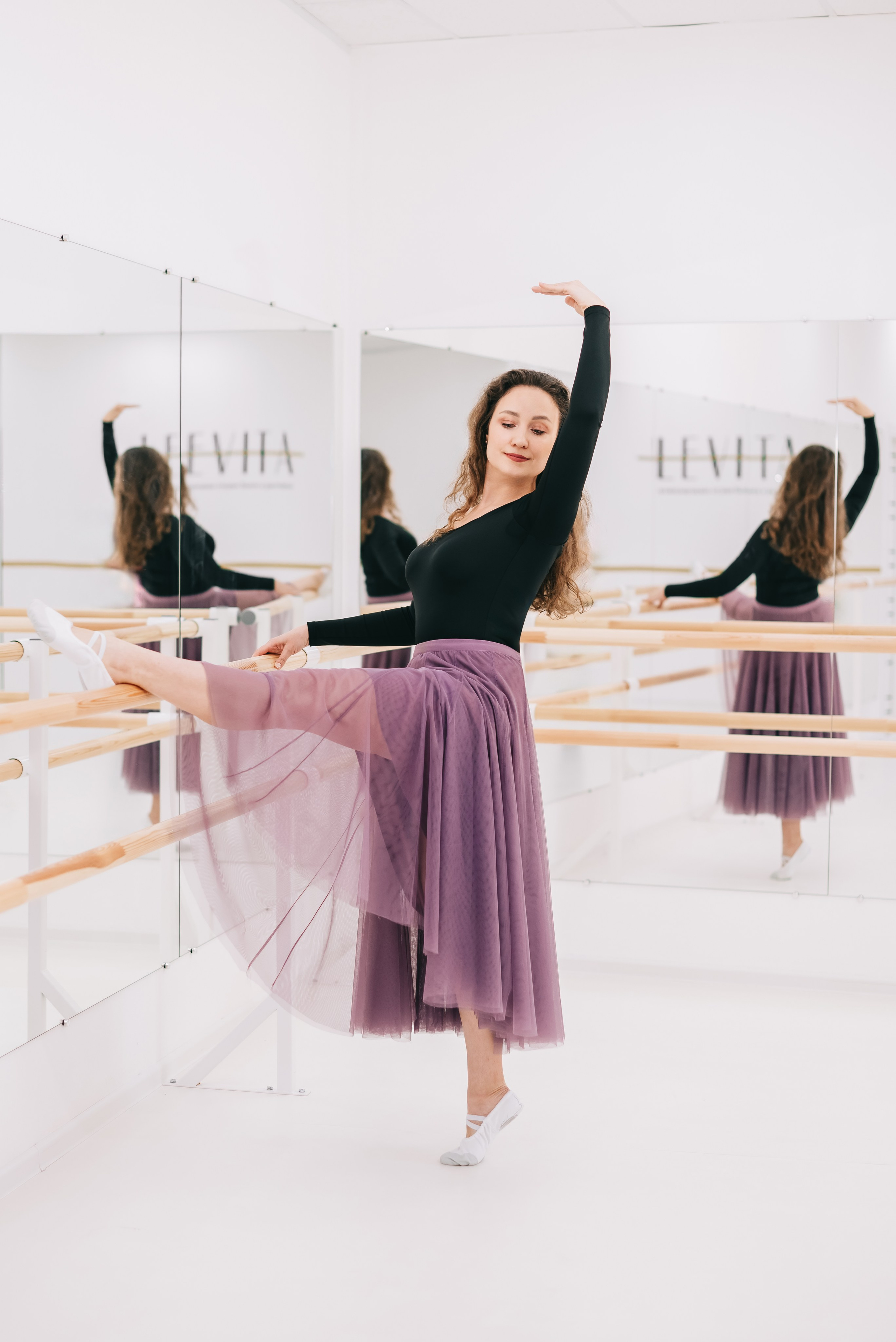Фотосессия для балетной студии LEVITA