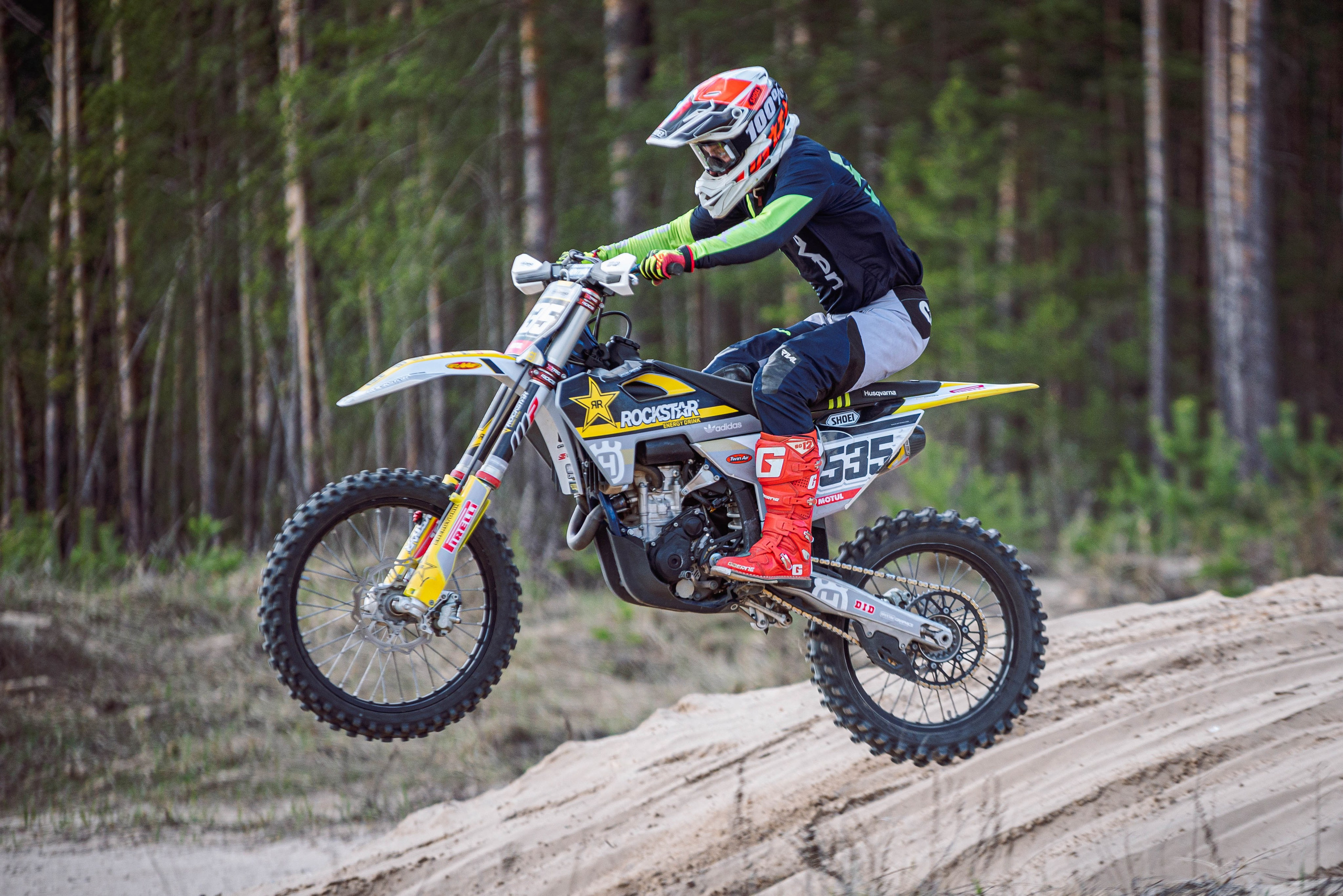 Мотокросс. Тренировка. Мотофотограф в Нижнем Новгороде Динара Зуйкова