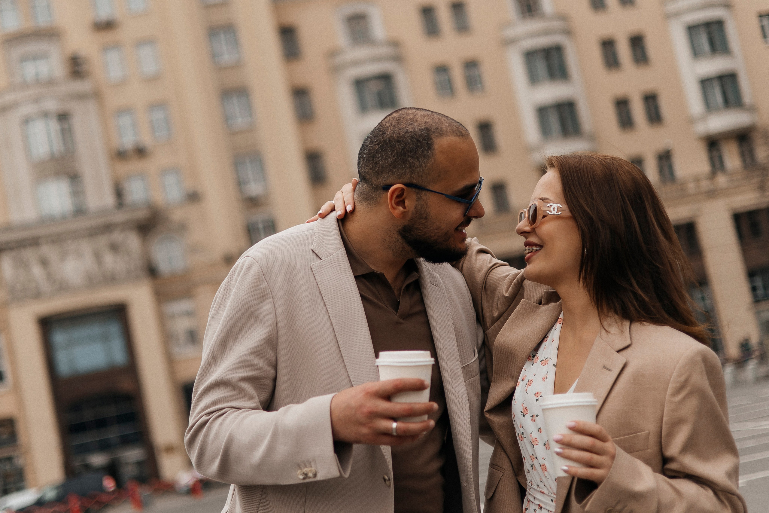 Анастасия и Мостафа (библиотека + прогулка). Фотограф в Москве Екатерина Потапова