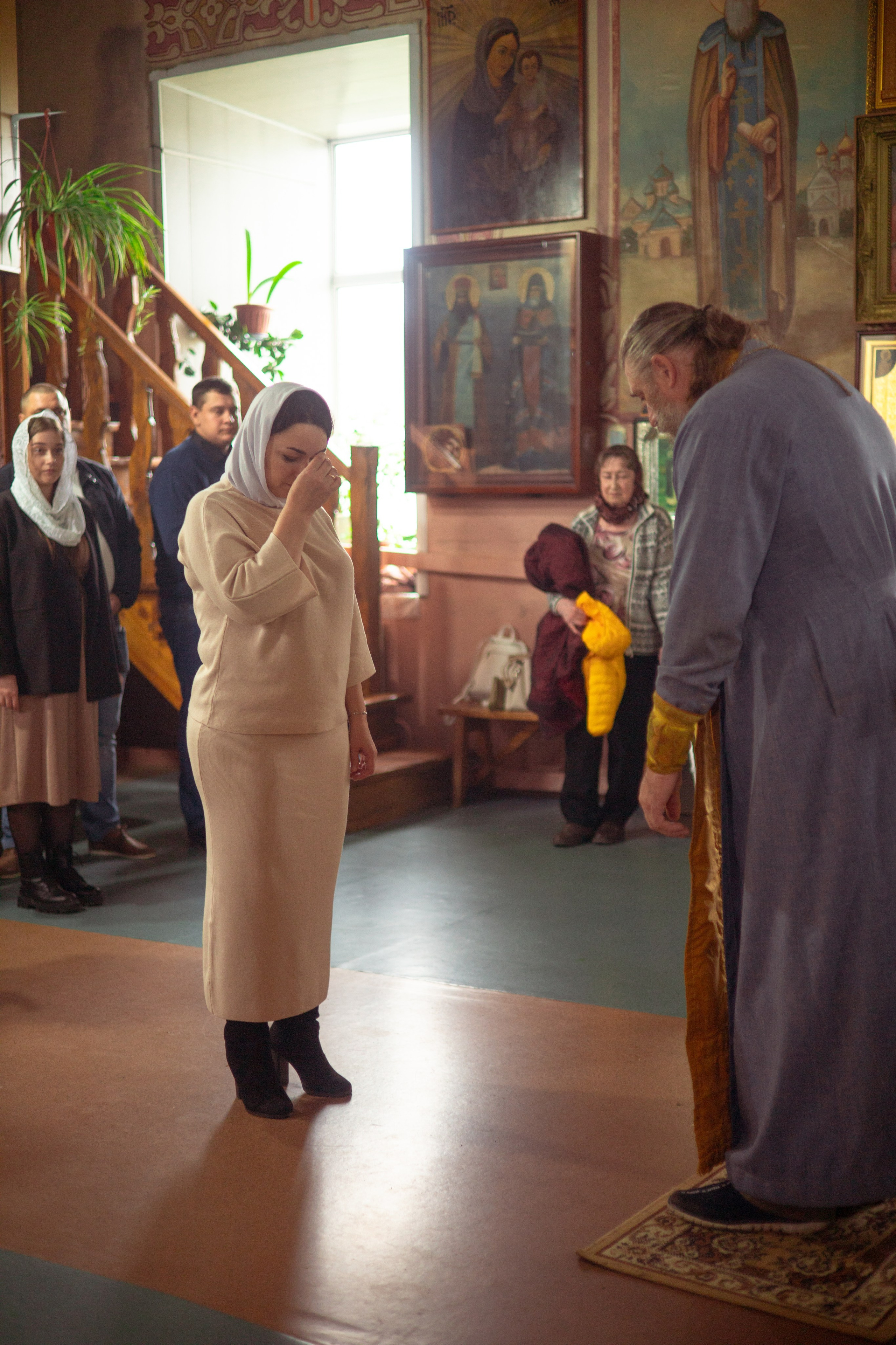 Таинство крещения Дарьи. Семейный и детский фотограф в Михайловке Татьяна Лестьева