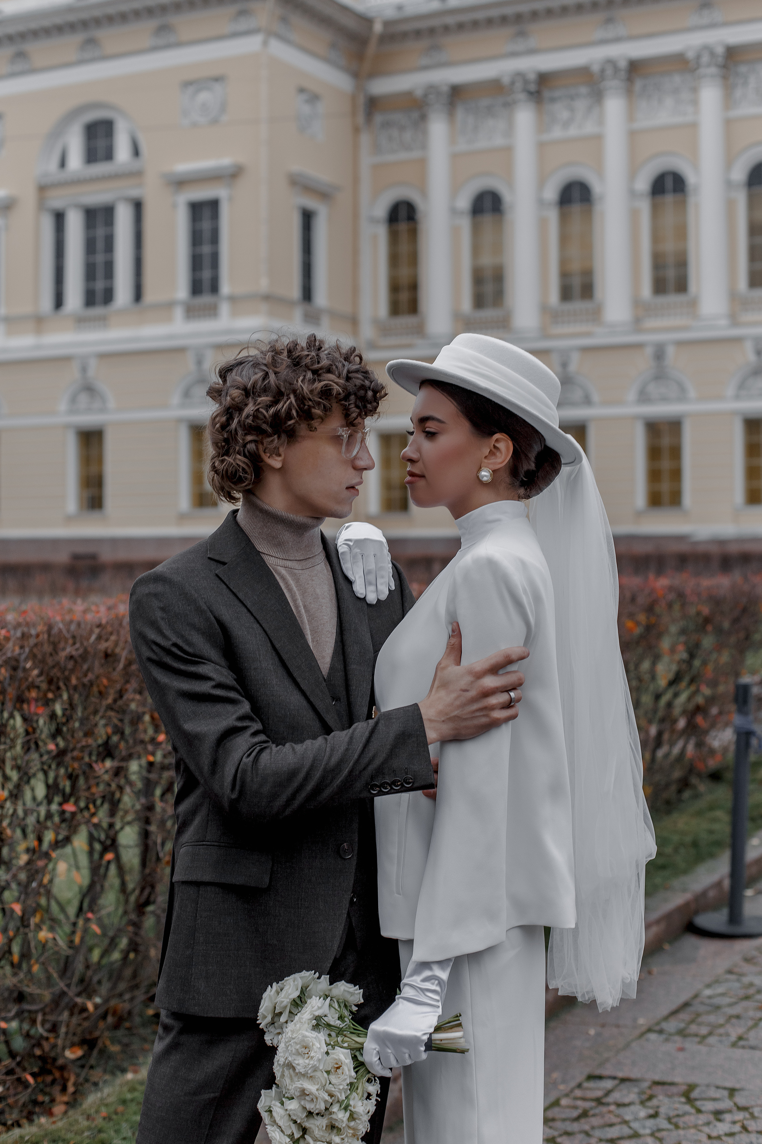 Степан и Ульяна, свадьба с Авганскими борзыми. Свадебный фотограф Санкт-Петербург  Москва