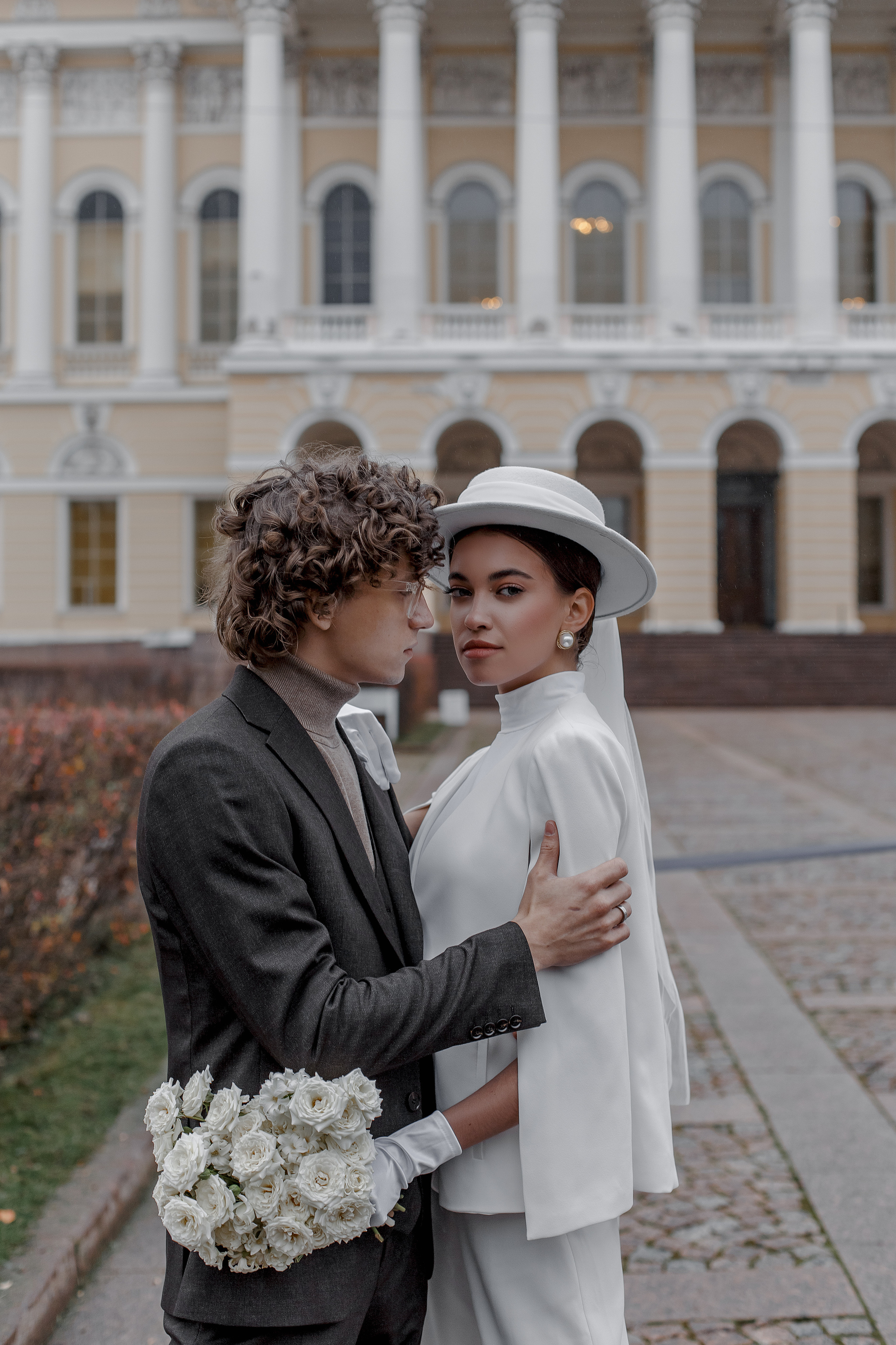 Степан и Ульяна, свадьба с Авганскими борзыми. Свадебный фотограф Санкт-Петербург  Москва
