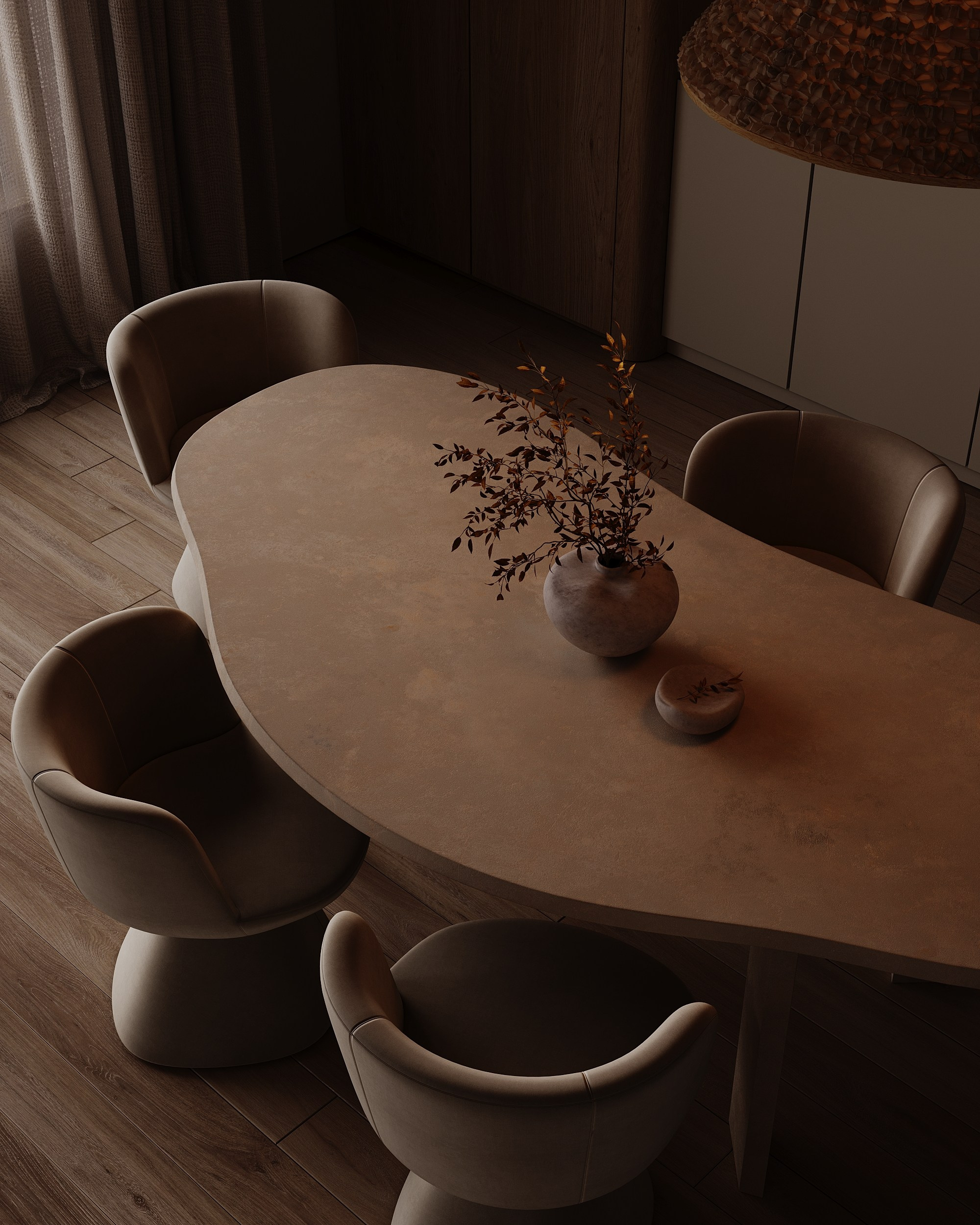 SOFT NARRATIVE. Interior 3D visualizer Liya Iskevich