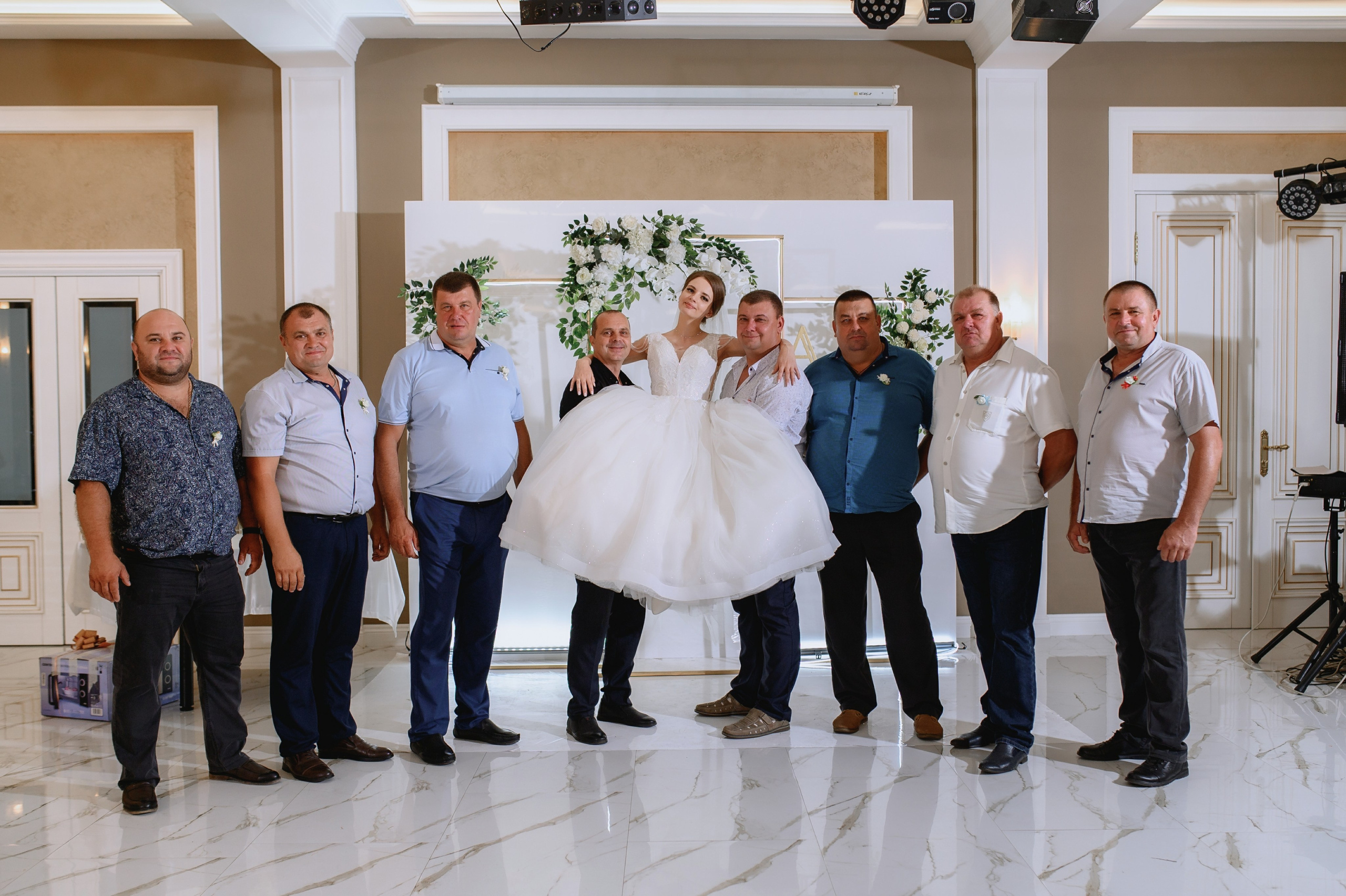 Репортажные моменты. Свадебный банкет. Фотограф Котова Валентина