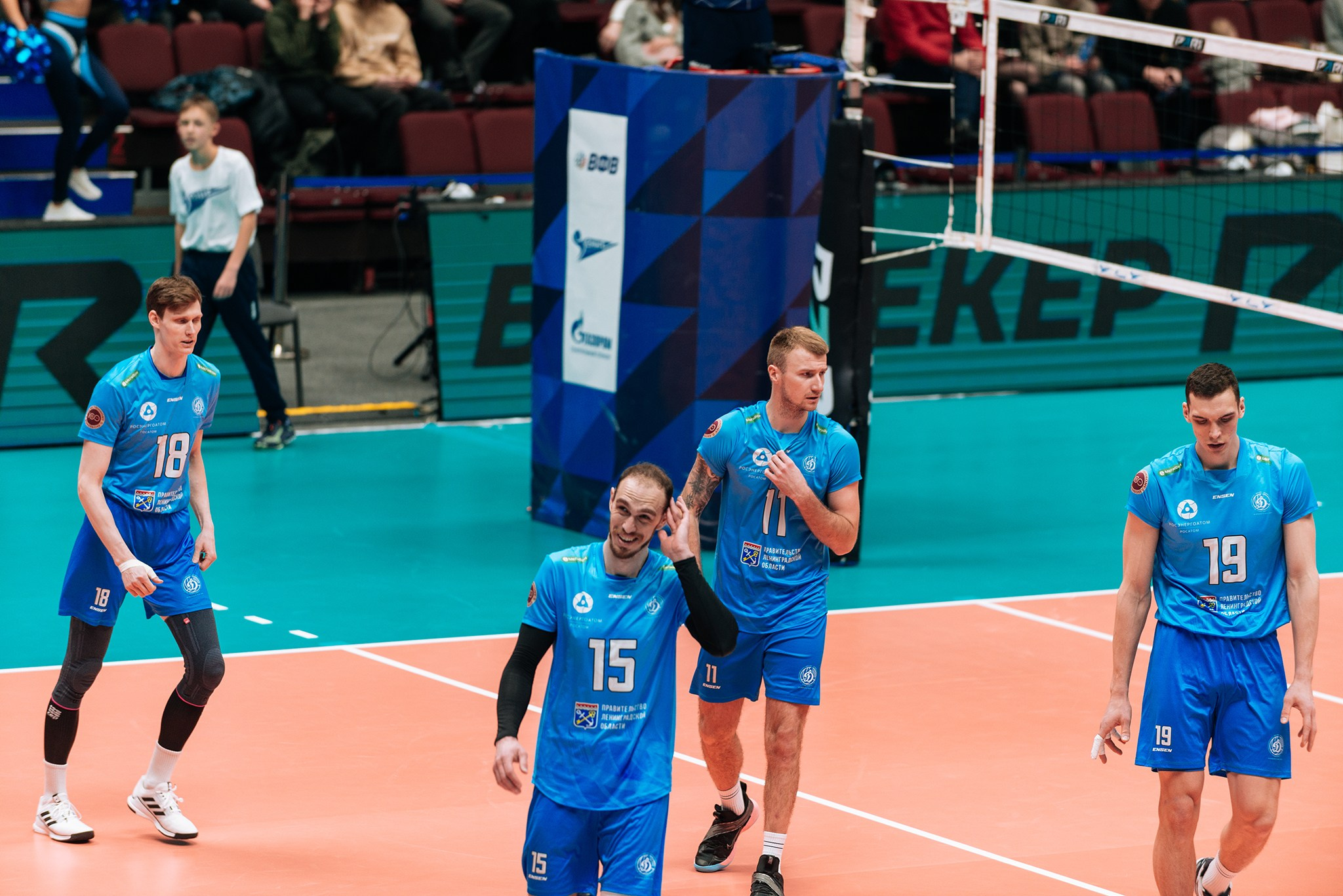 Зенит — Динамо-ЛО. Чемпионат России по волейболу. Февраль 24. Репортажный фотограф в Санкт-Петербурге Анастасия Клёпова