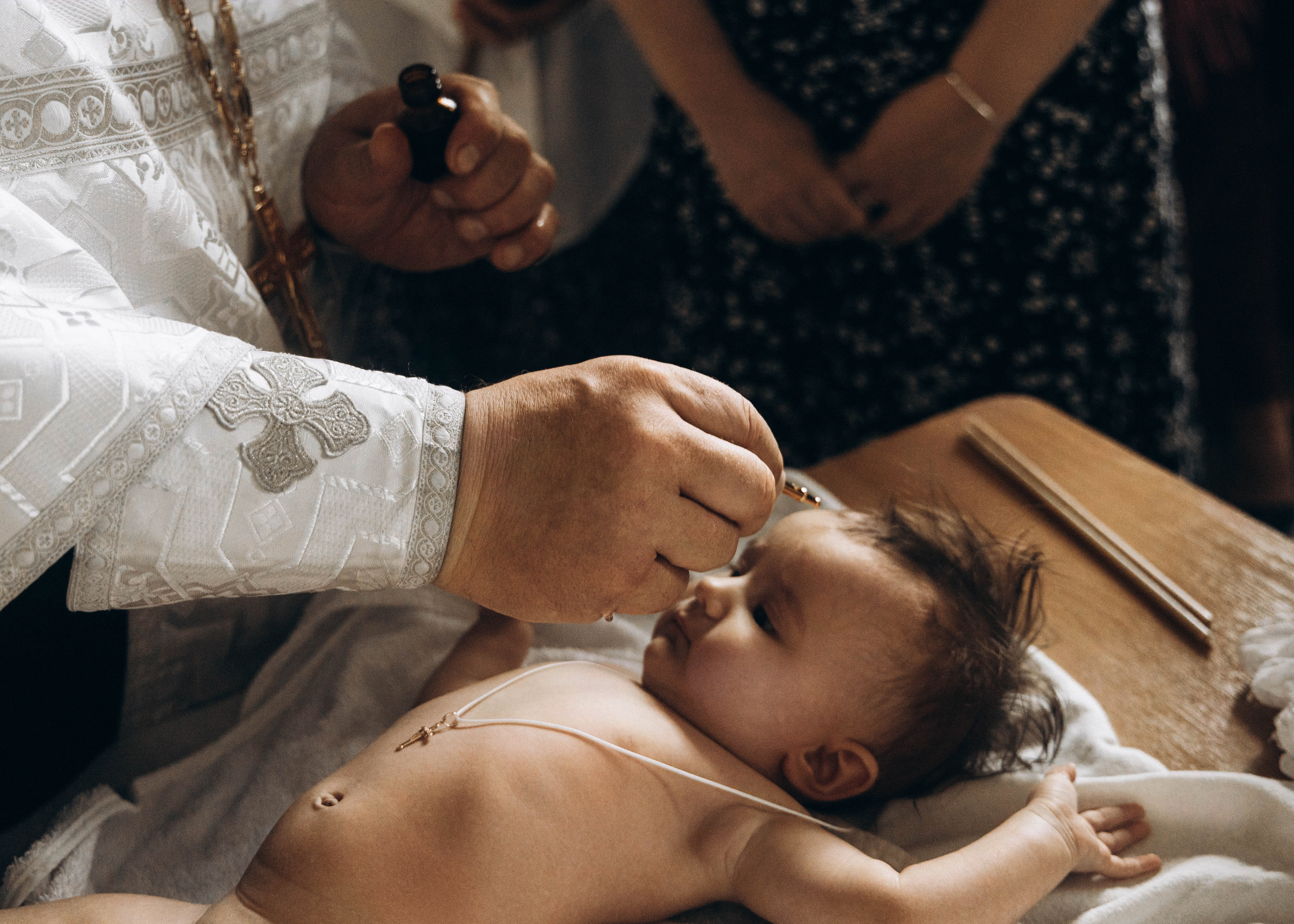 КРЕЩЕНИЕ. Фотосессия новорожденных в Москве и Московской области