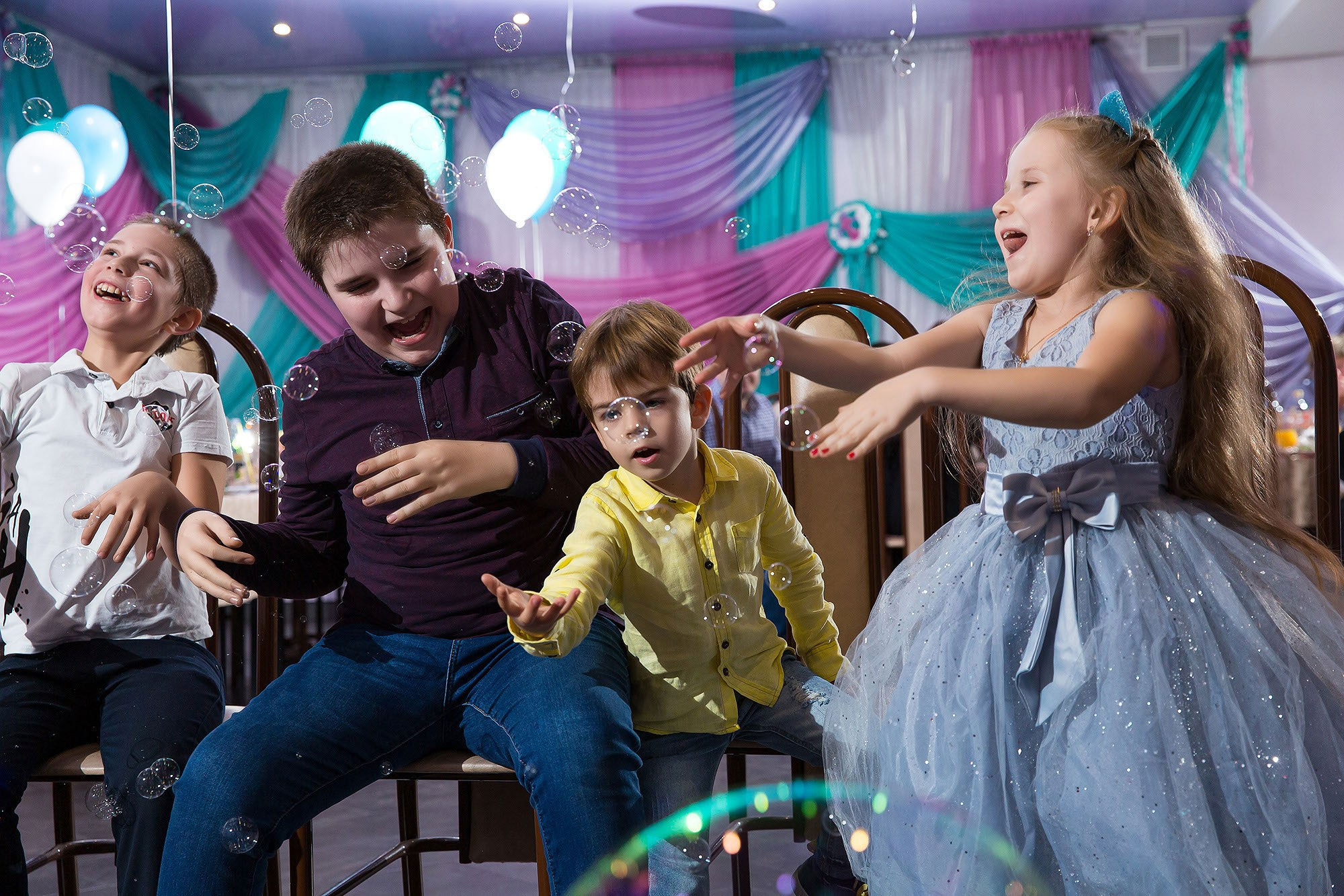 Детские праздники и дни рождения. Фотограф в Москве Валерий Боцман