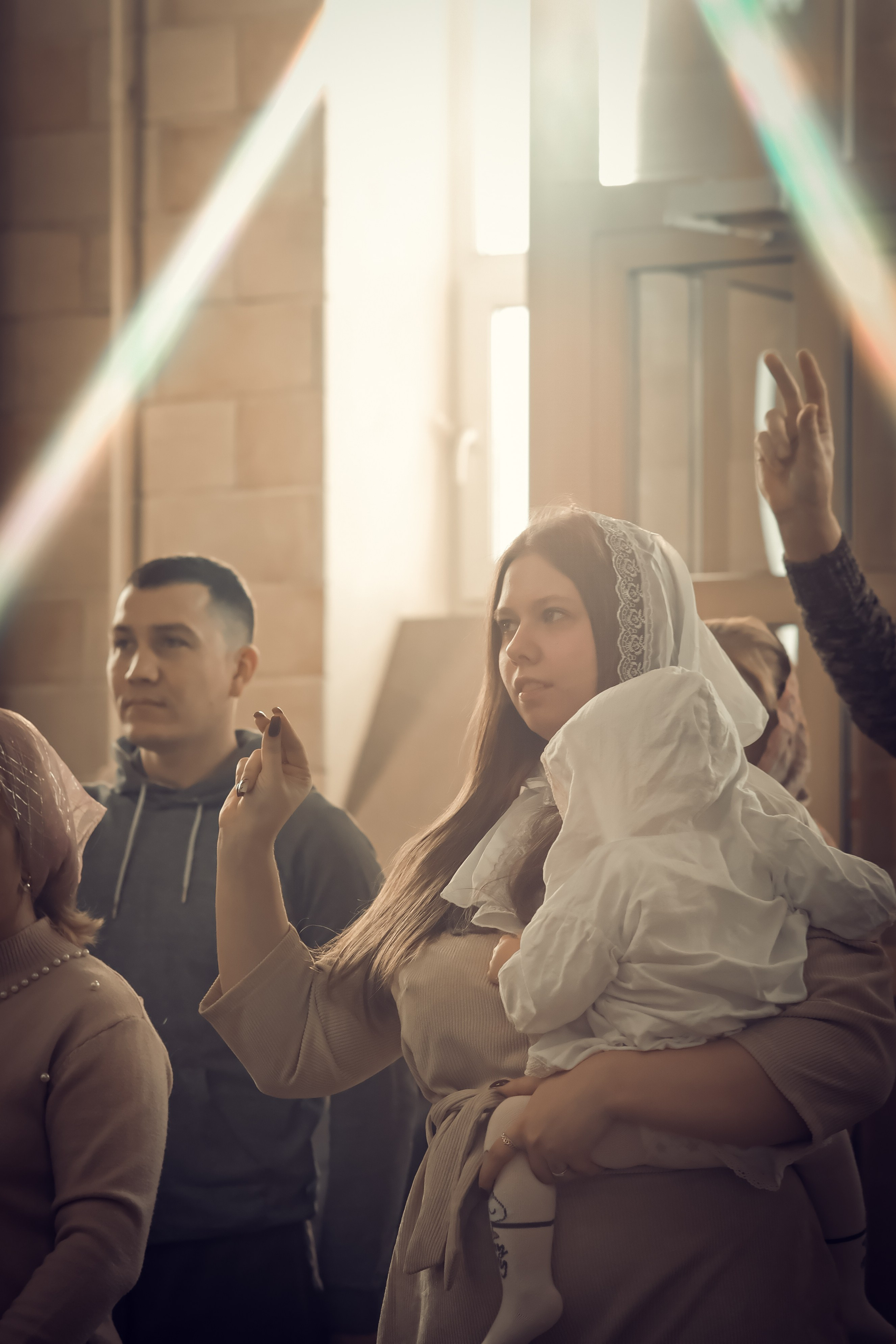 Крещение Валерии. Семейный и женский фотограф в городе Благовещенск Надежда Буярова