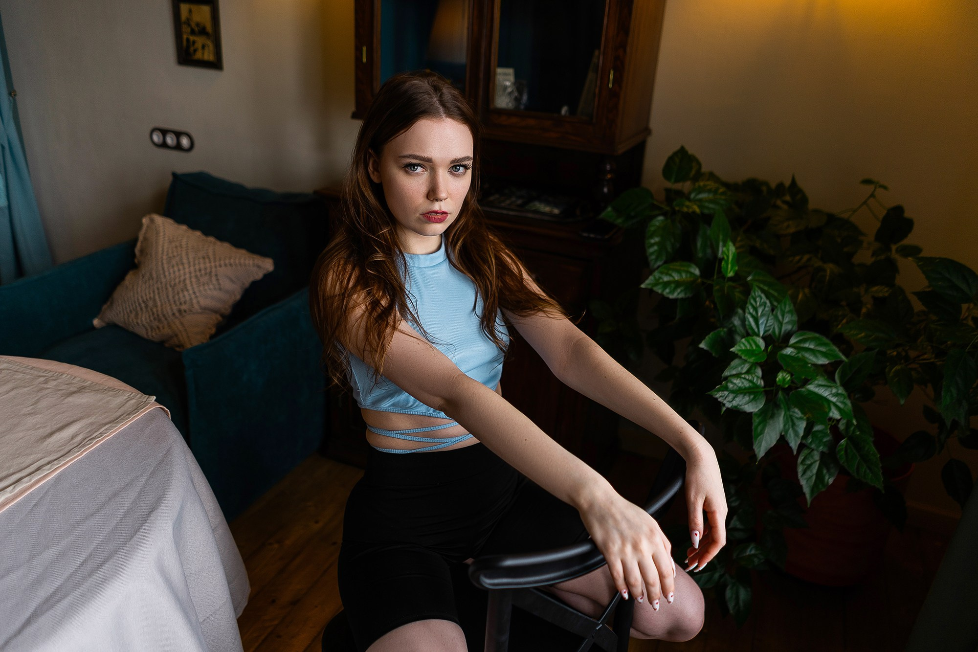 Портретная фотосессия Ангелины в Калуге