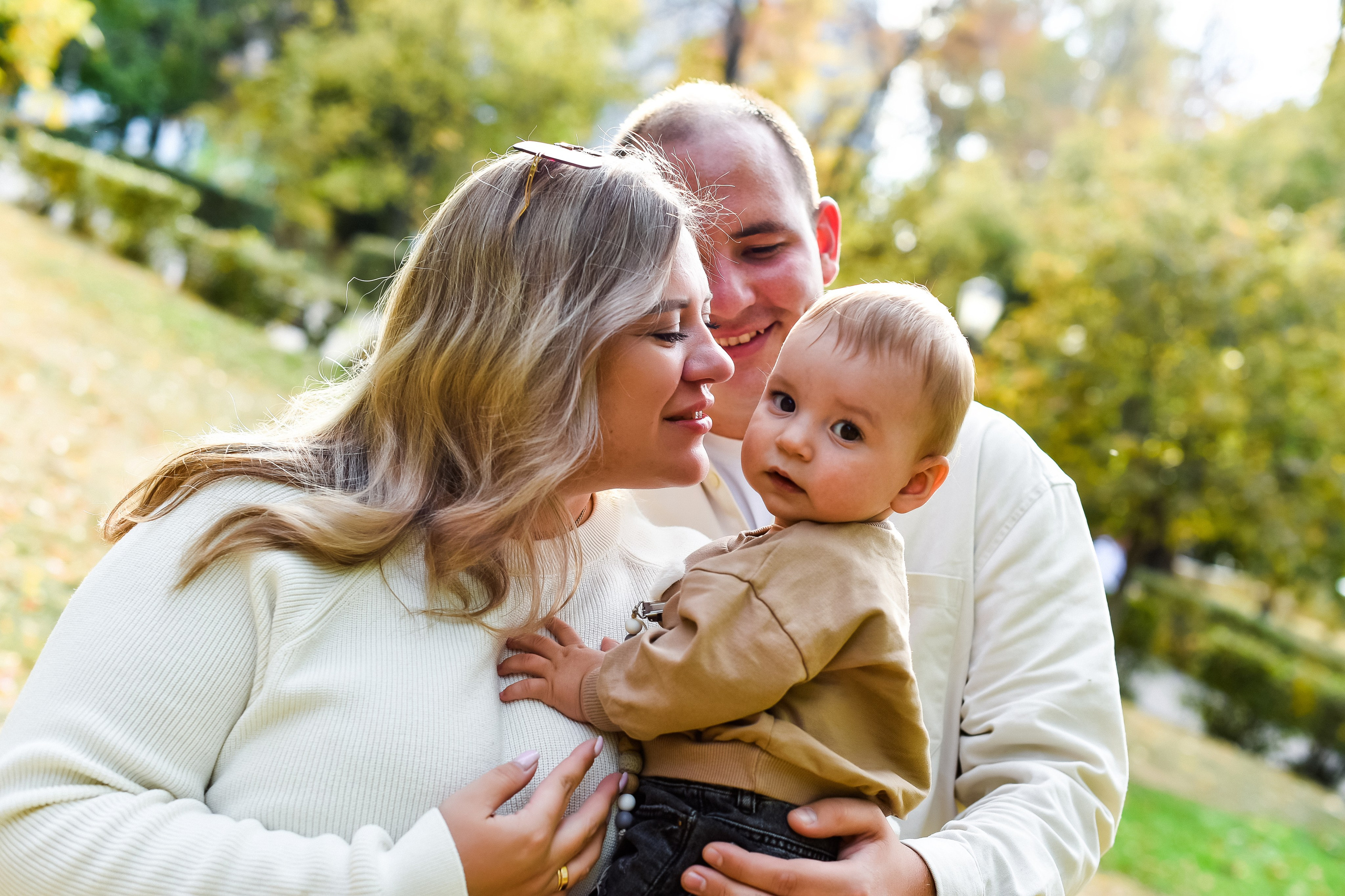 Семья Дмитрий, Настенька и Мирон