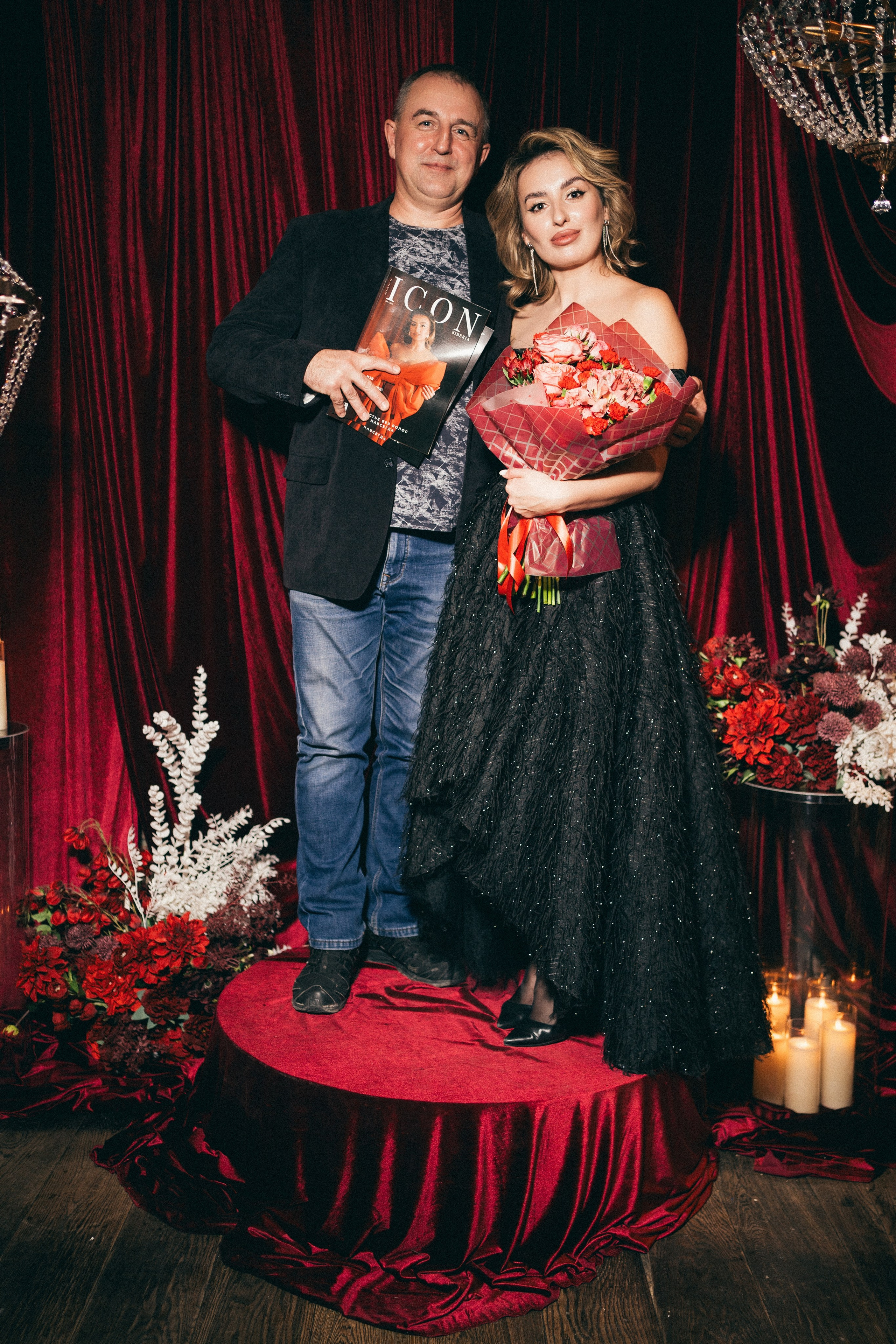 Презентация новогоднего номера журнала ICON SIBERIA MAG. Фотограф на любое событие в Кемерово