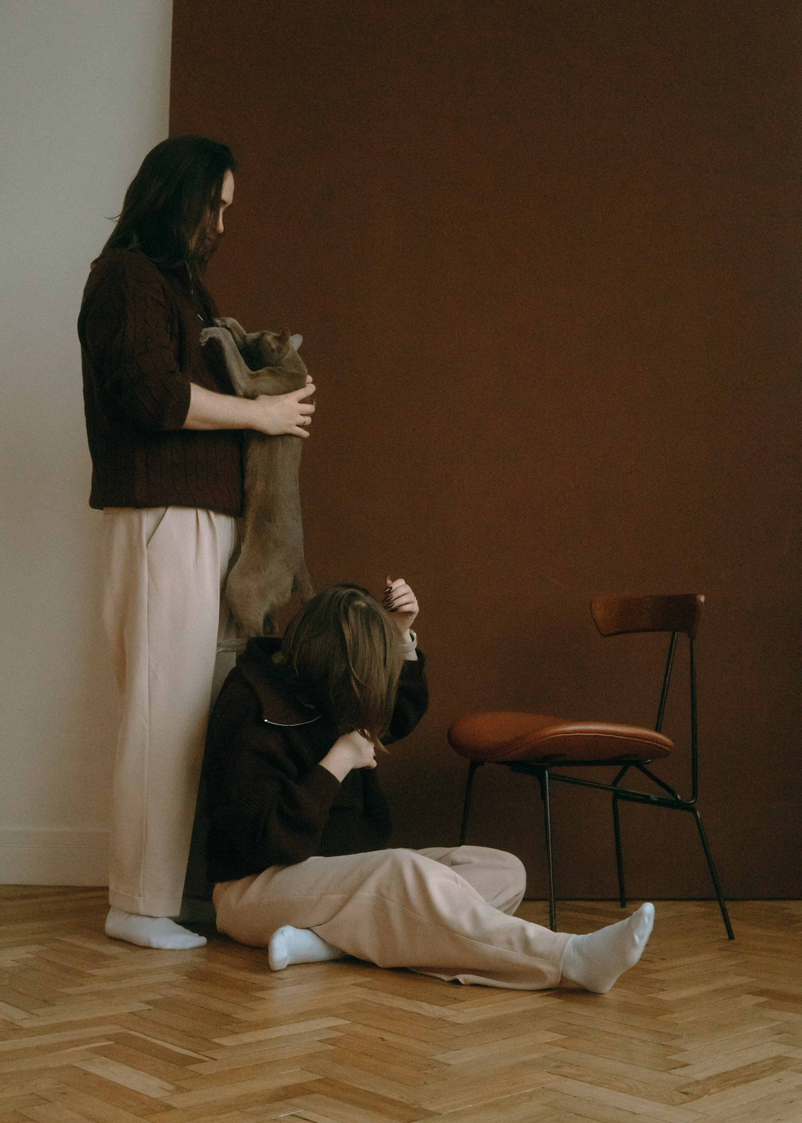 Амина, Булат и Орион. Фотограф-анималист Ксения Воробьева, Москва