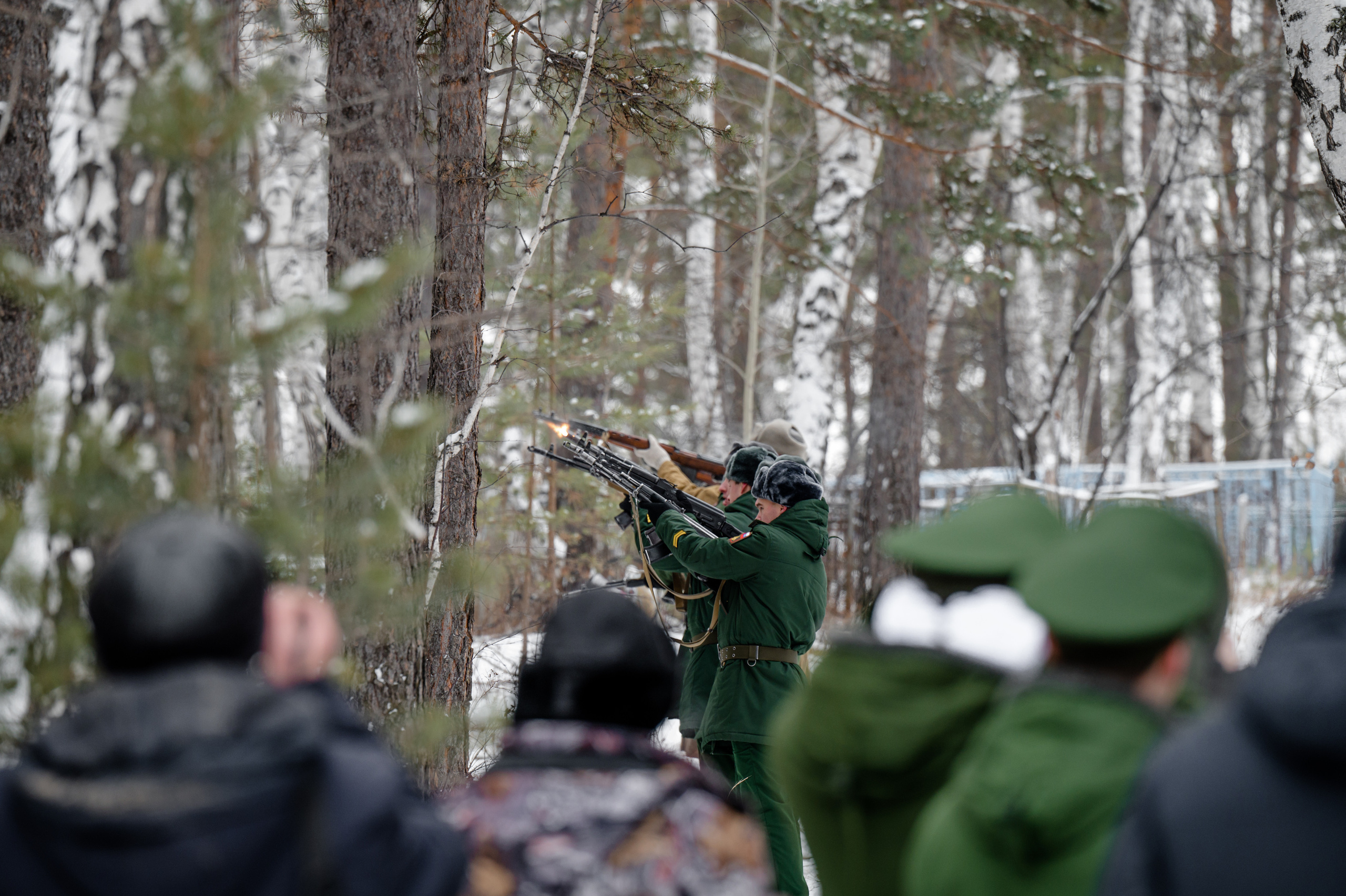 Перезахоронение солдата, погибшего в ВОВ. Репортажный фотограф Анна Диденко