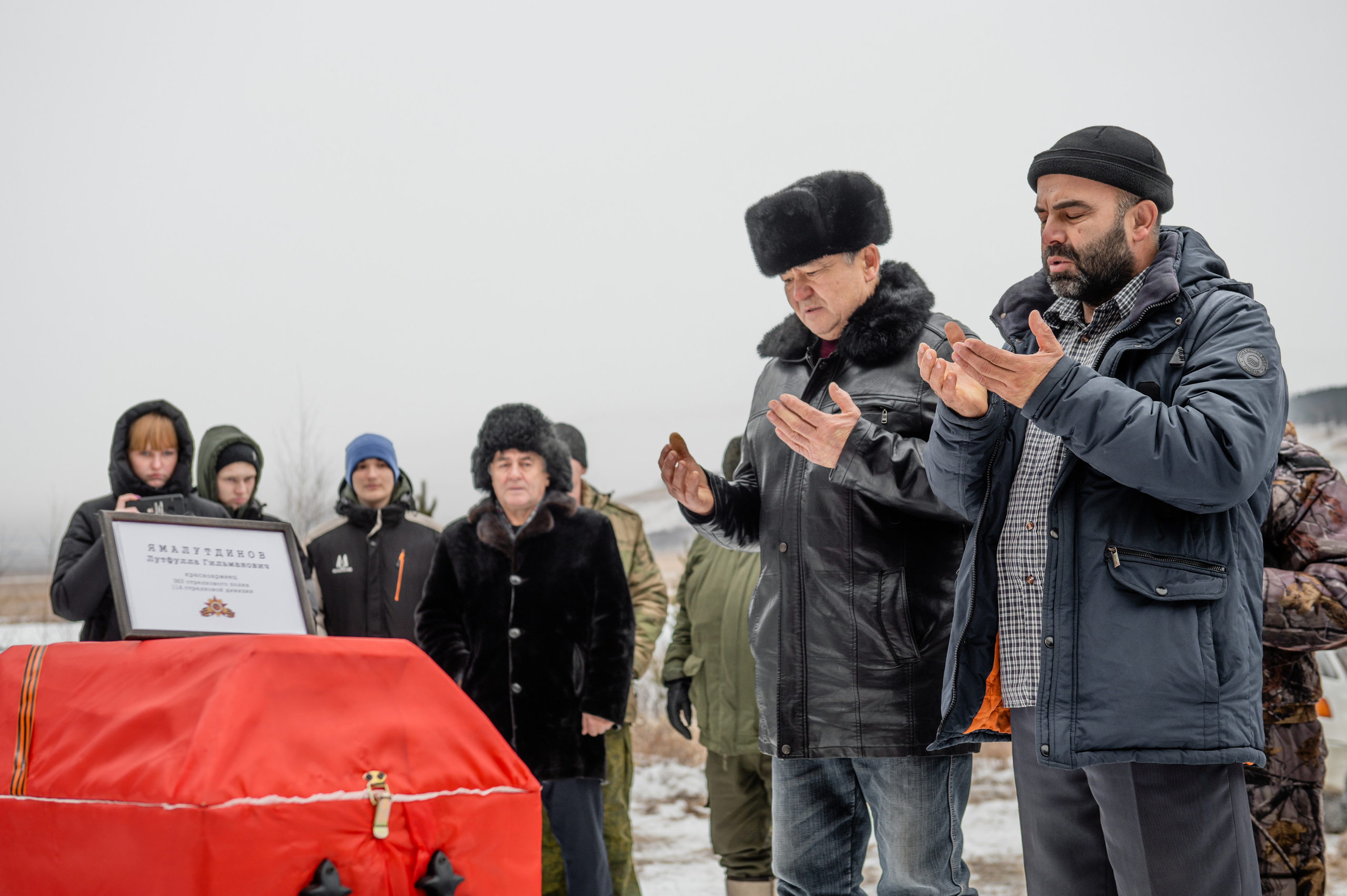 Перезахоронение солдата, погибшего в ВОВ. Репортажный фотограф Анна Диденко