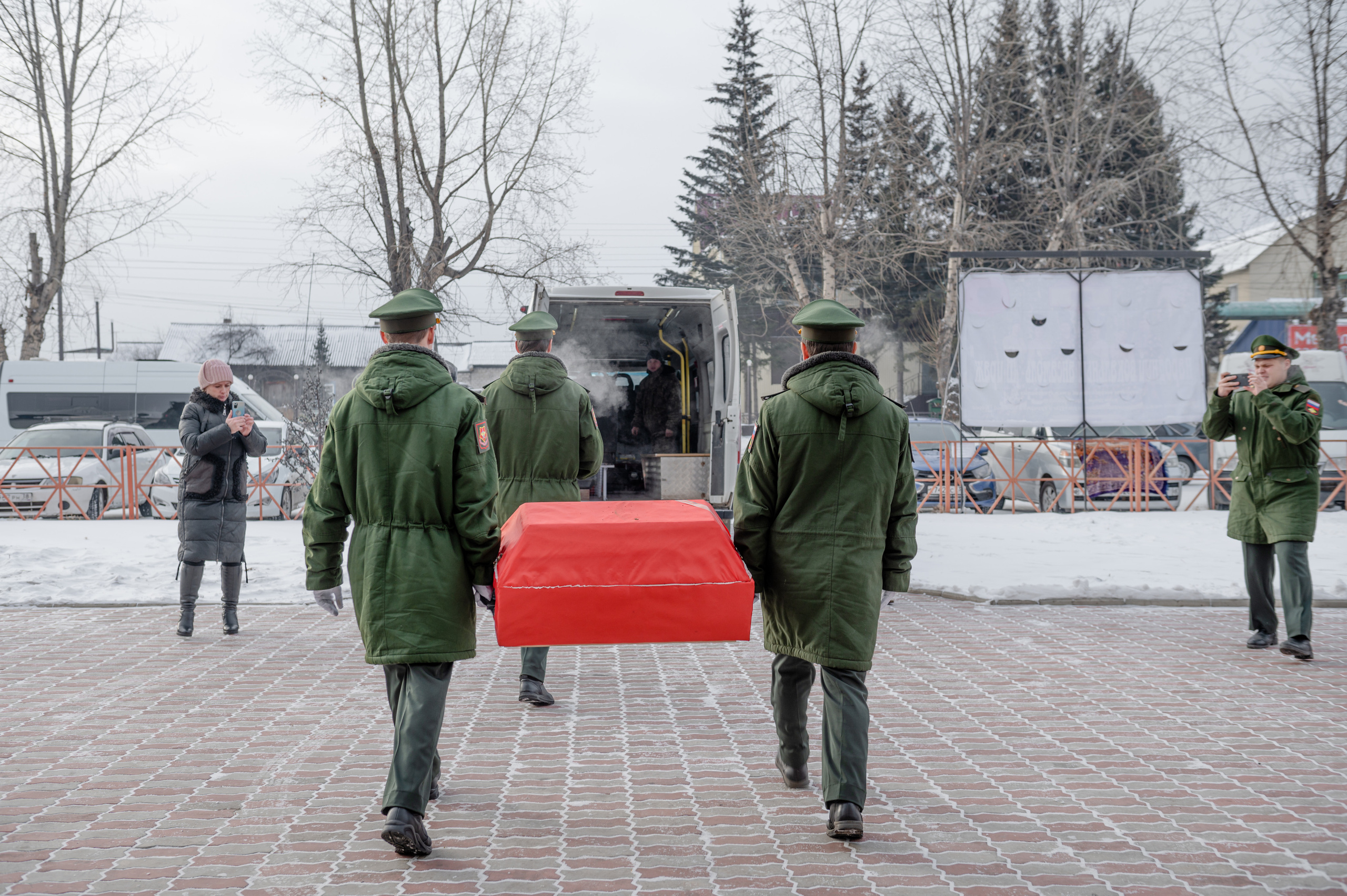 Перезахоронение солдата, погибшего в ВОВ. Репортажный фотограф Анна Диденко