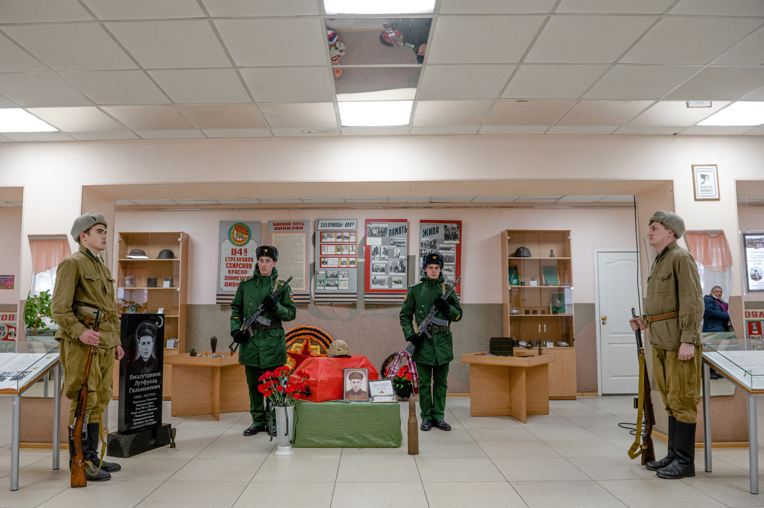 Перезахоронение солдата, погибшего в ВОВ. Репортажный фотограф Анна Диденко