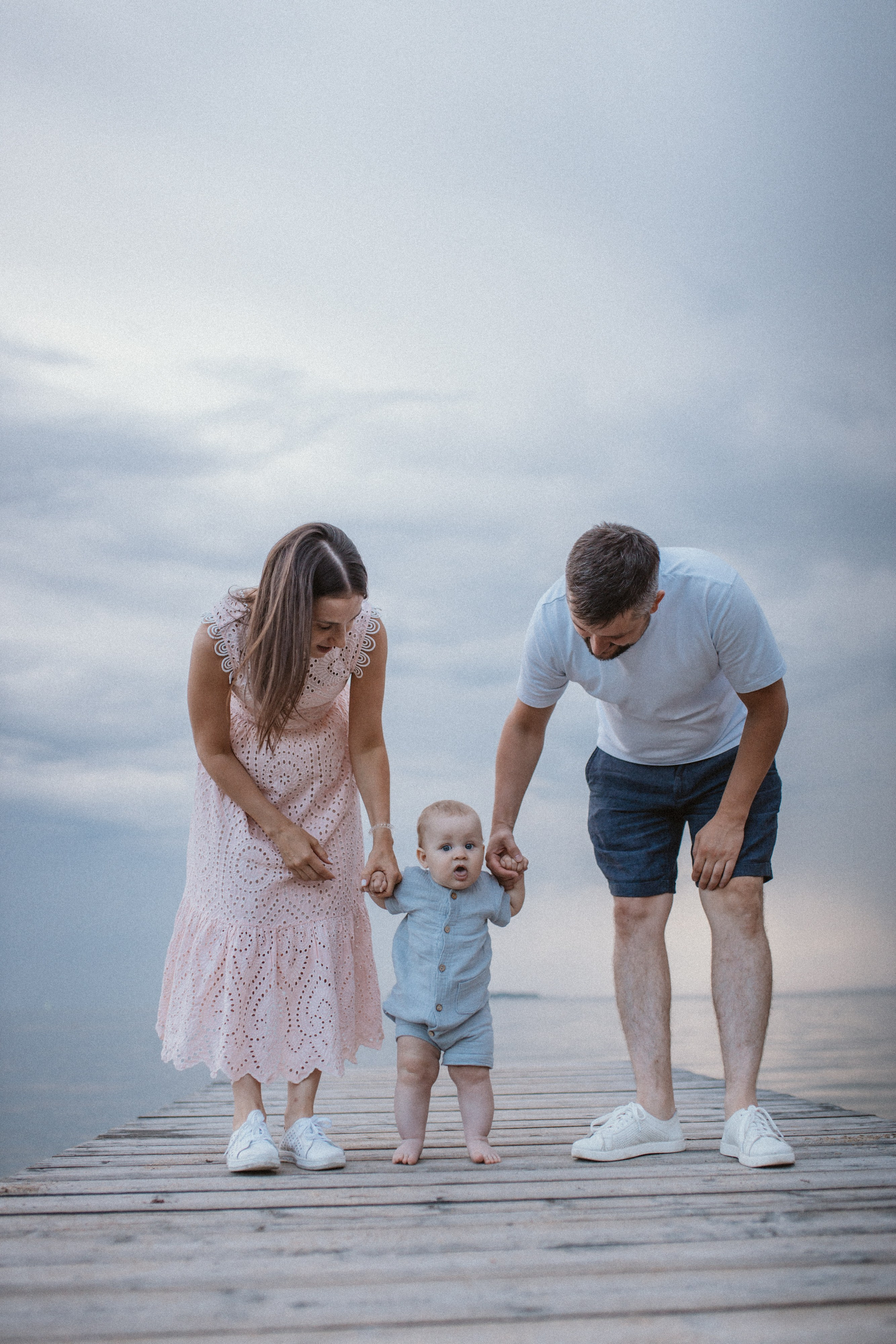 На берегу. Семейный и портретный фотограф в Новосибирске Мария Хлебус