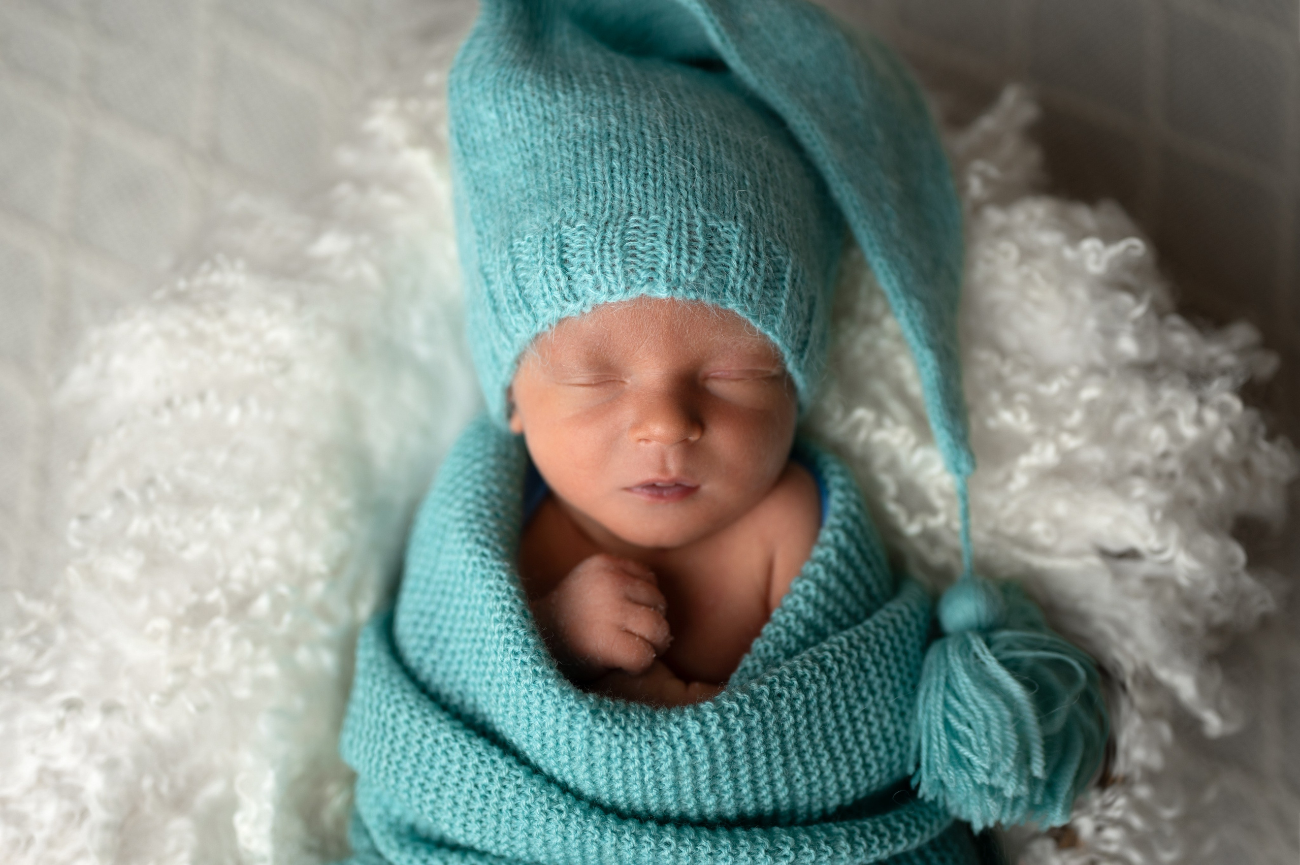 Максим 9 дней. Фотограф новорождённых Ольга Ушакова Москва