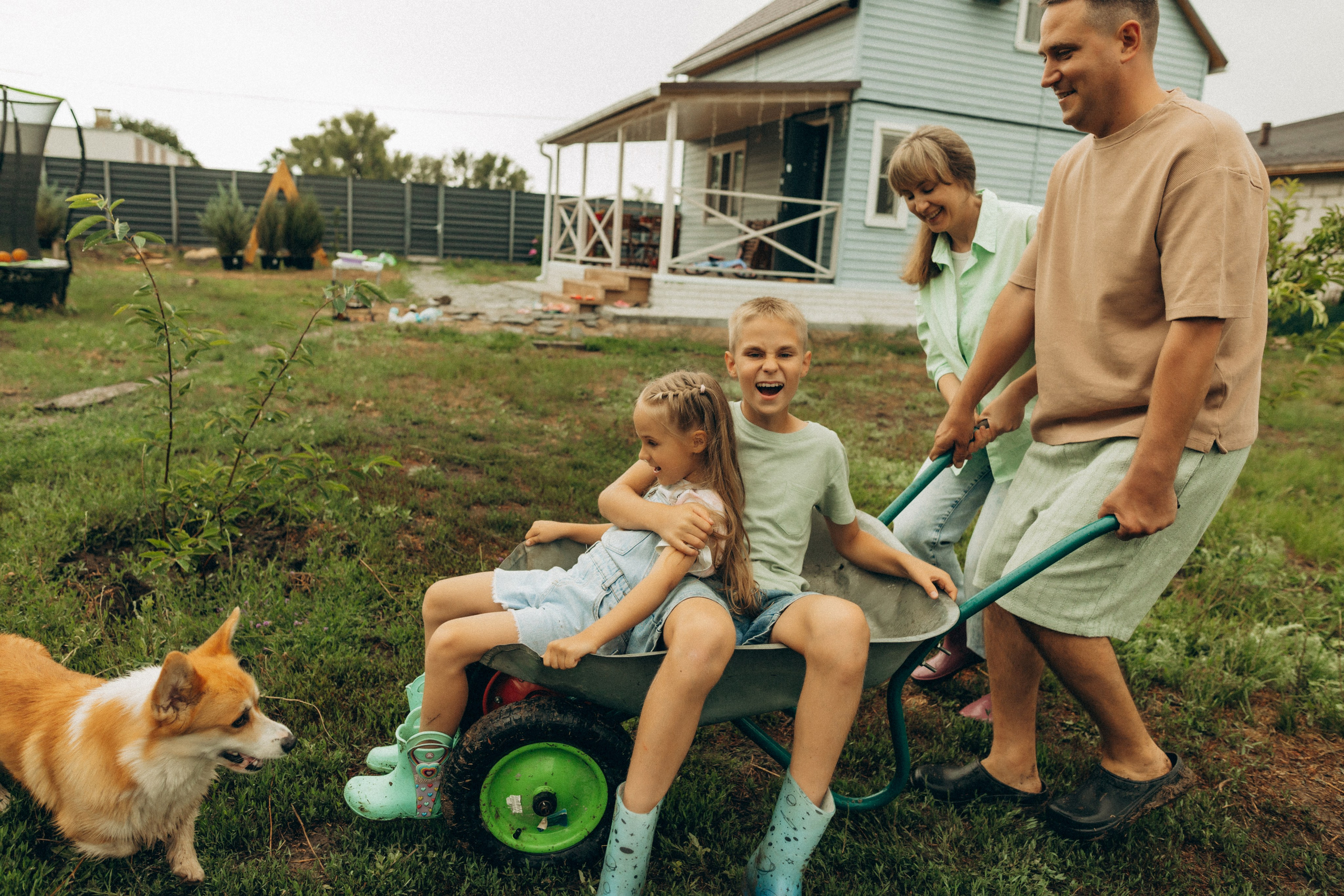 Коля, Марина, Даня и Маруся. Семейный фотограф и детский фотограф в Волгограде Алеся Бутакова — дет