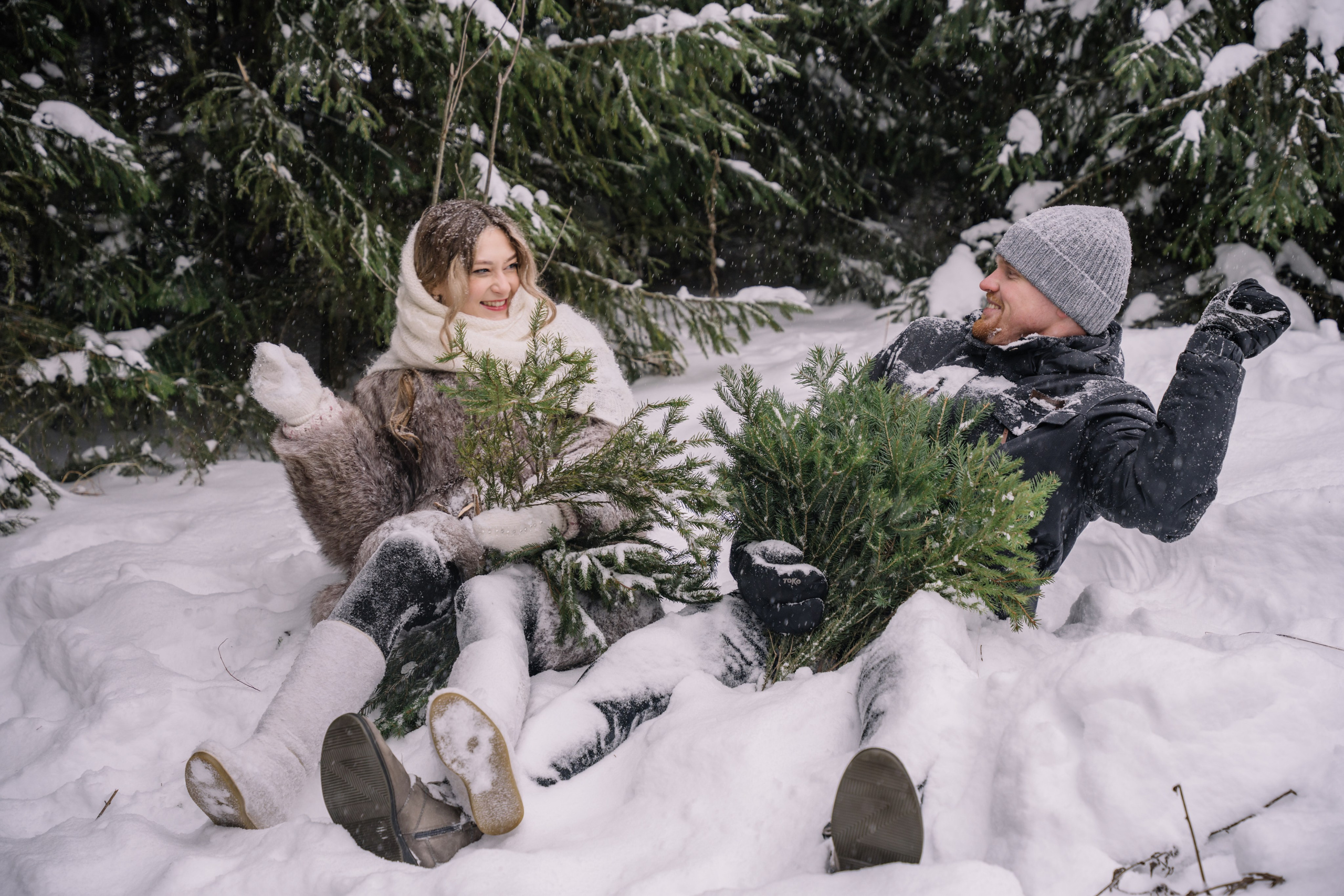 В лесу и нас двое