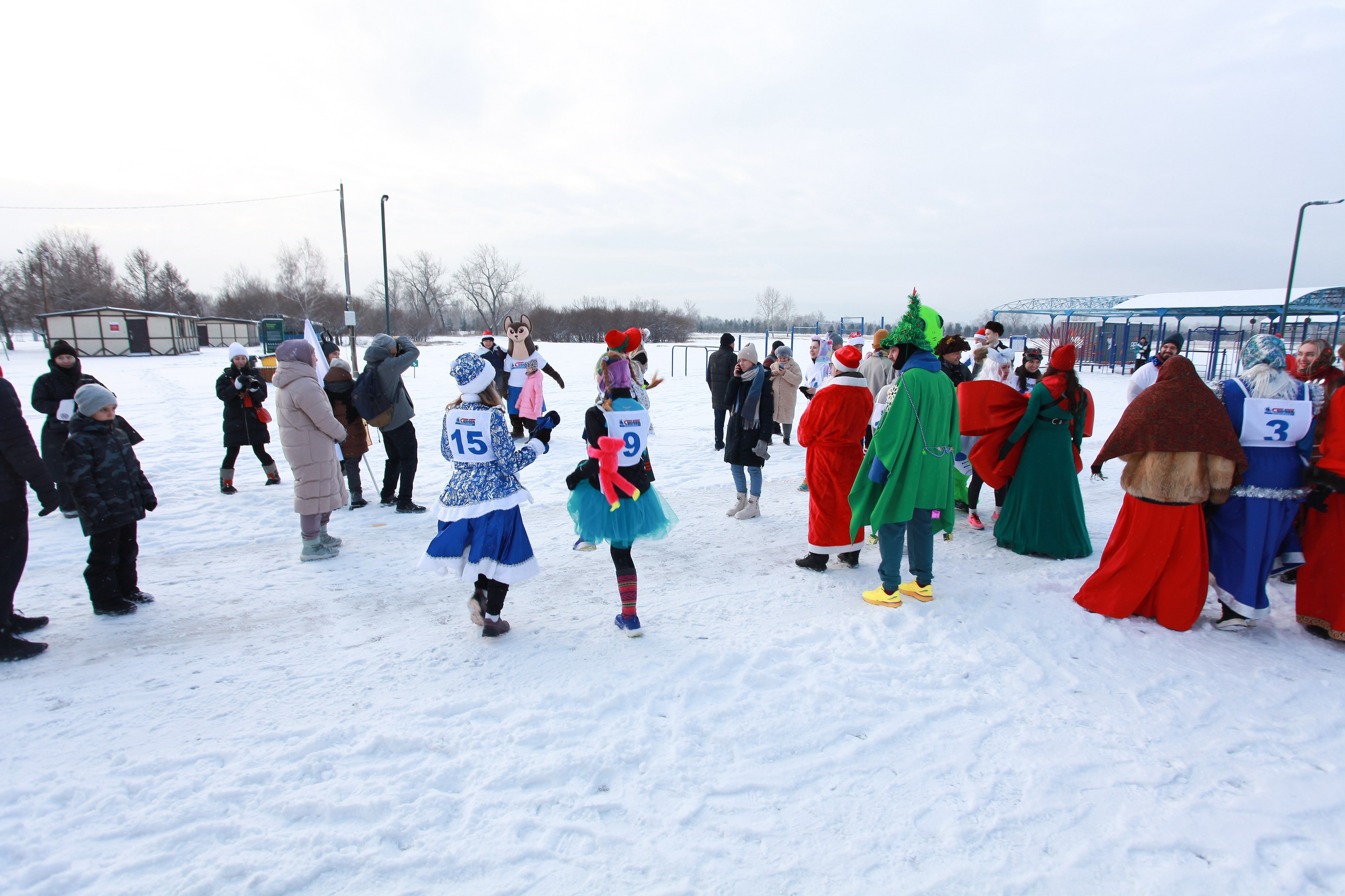 НГ Марафон Славнефть. Фотограф Дарья Локотко в Красноярске