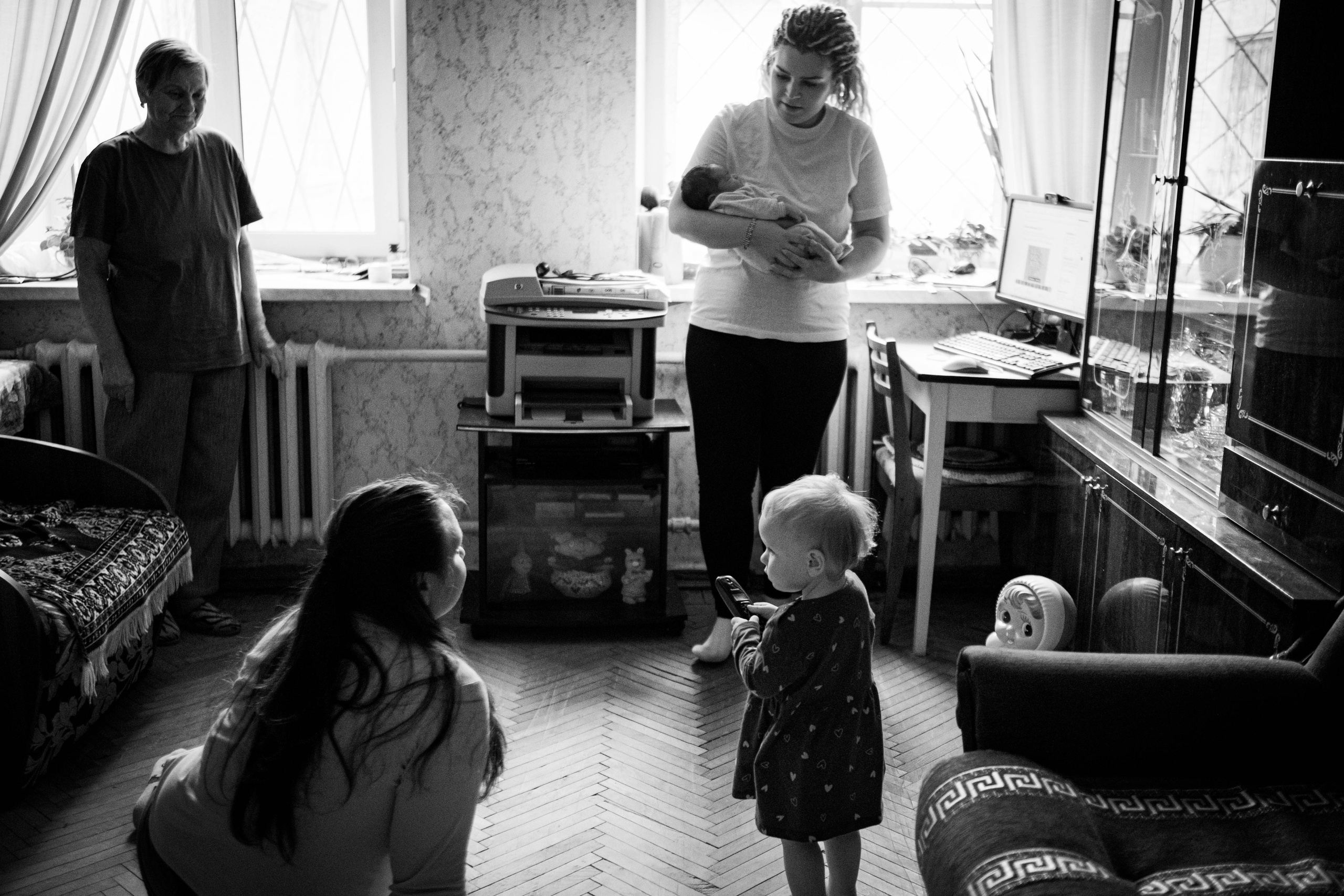 Четыре поколения. Семейный фотограф в Санкт-Петербурге Дарья Косянчук