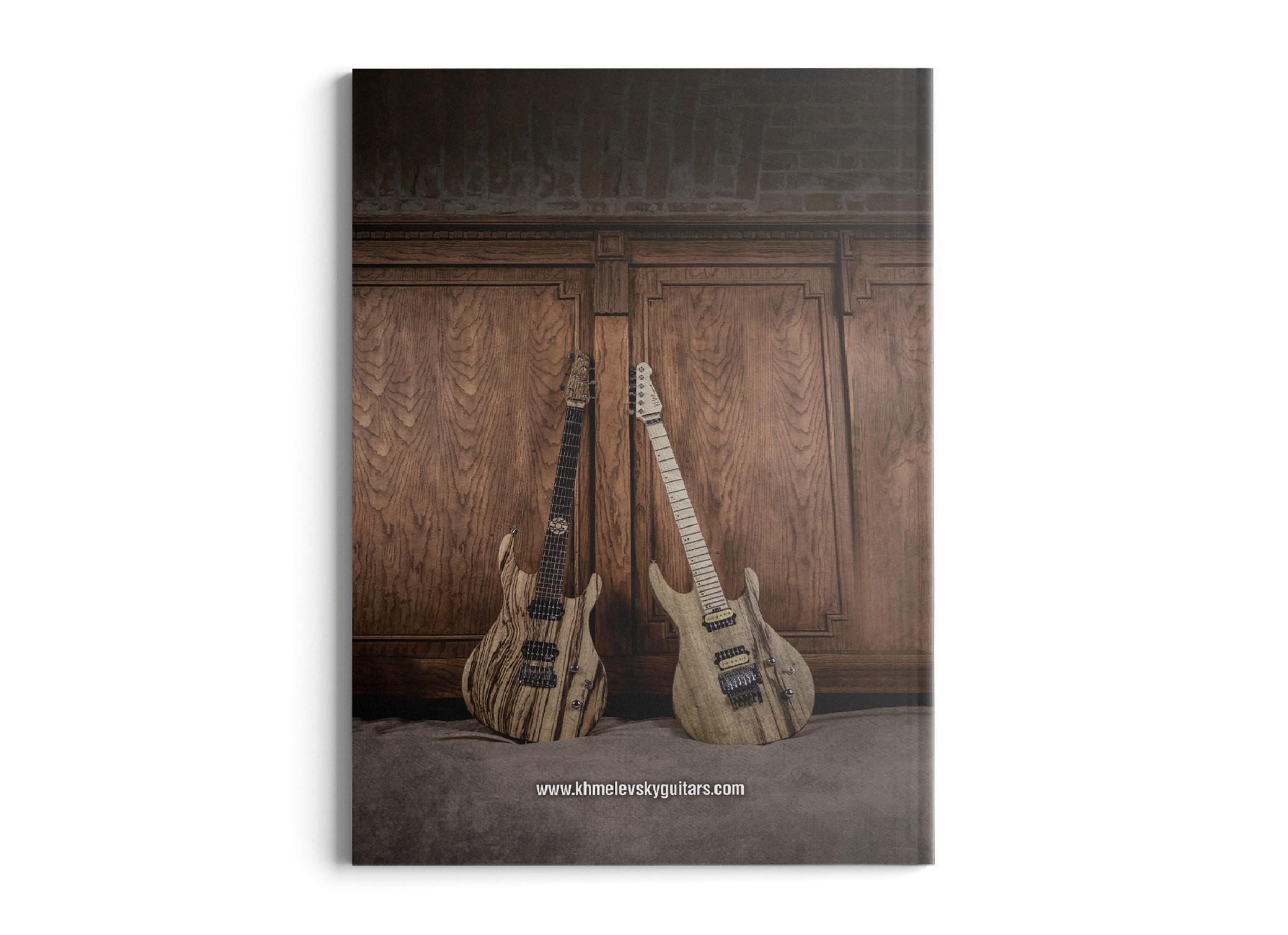 Каталог электрогитар KHMELEVSKY CUSTOM GUITARS. Александр Воронов — графический дизайнер