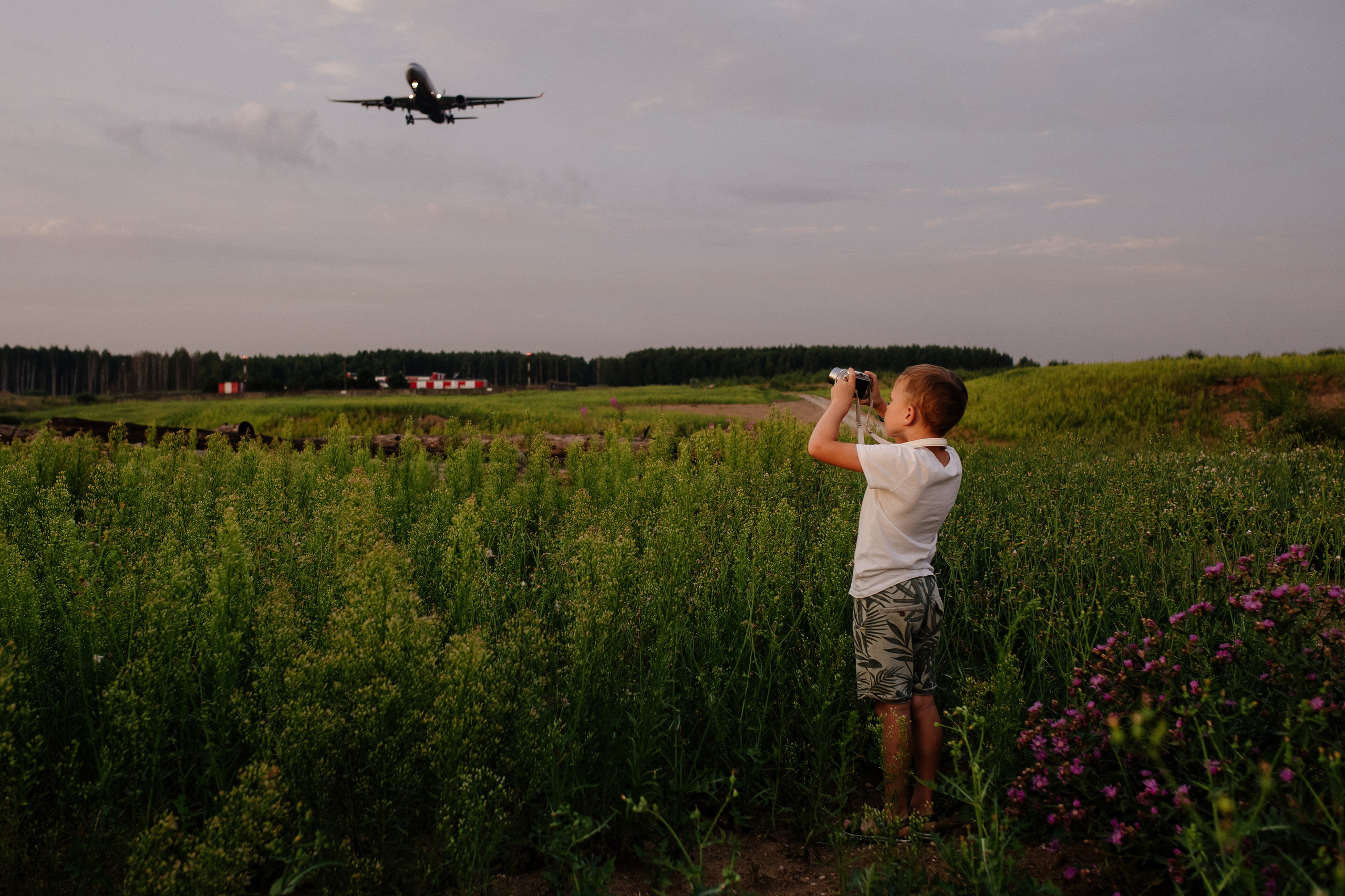 Ловить самолёты в день рождения. Свадебный и семейный фотограф Екатерина Иванова