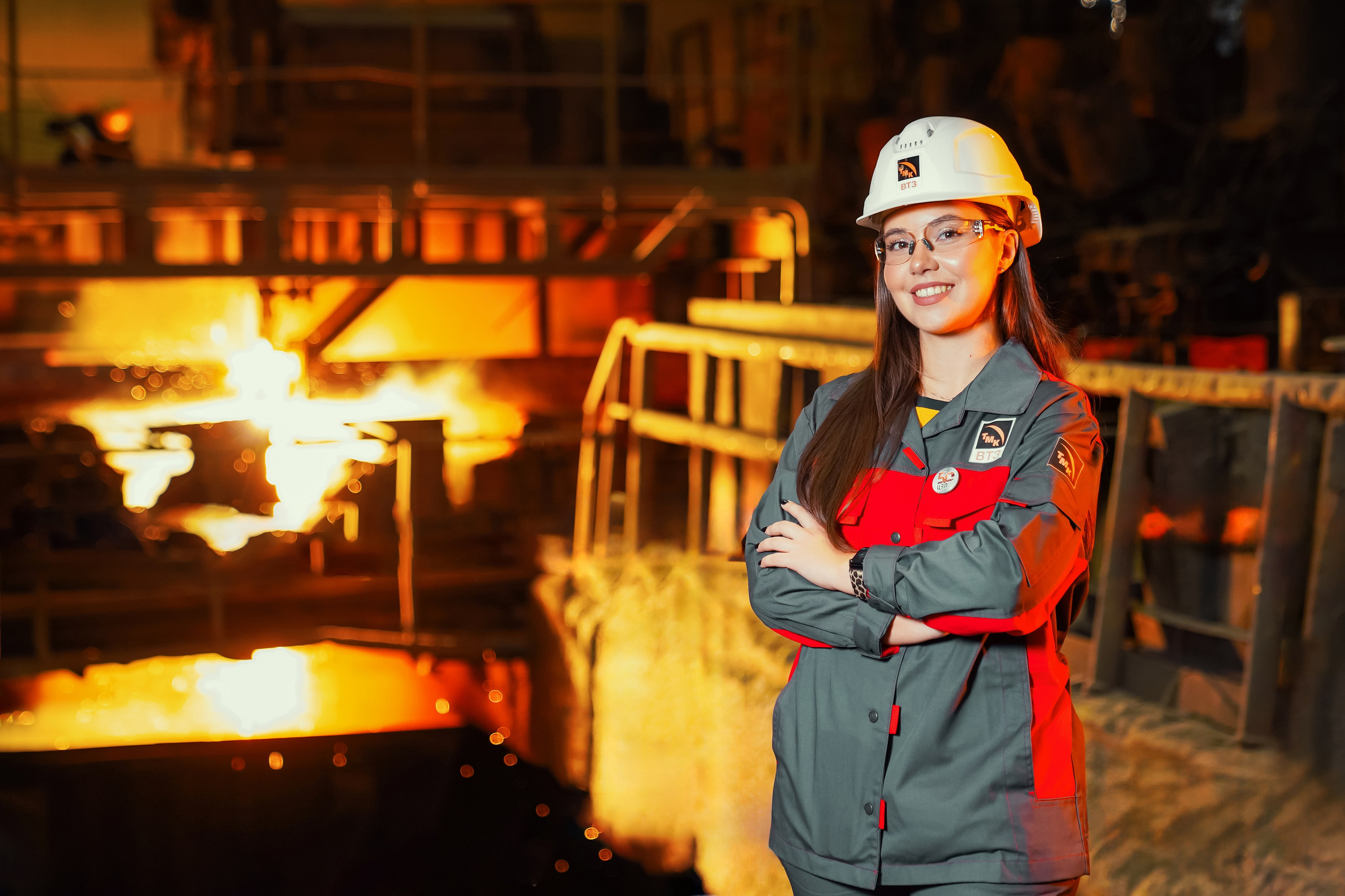 Волжский трубный завод. Фотограф Никита Барановский