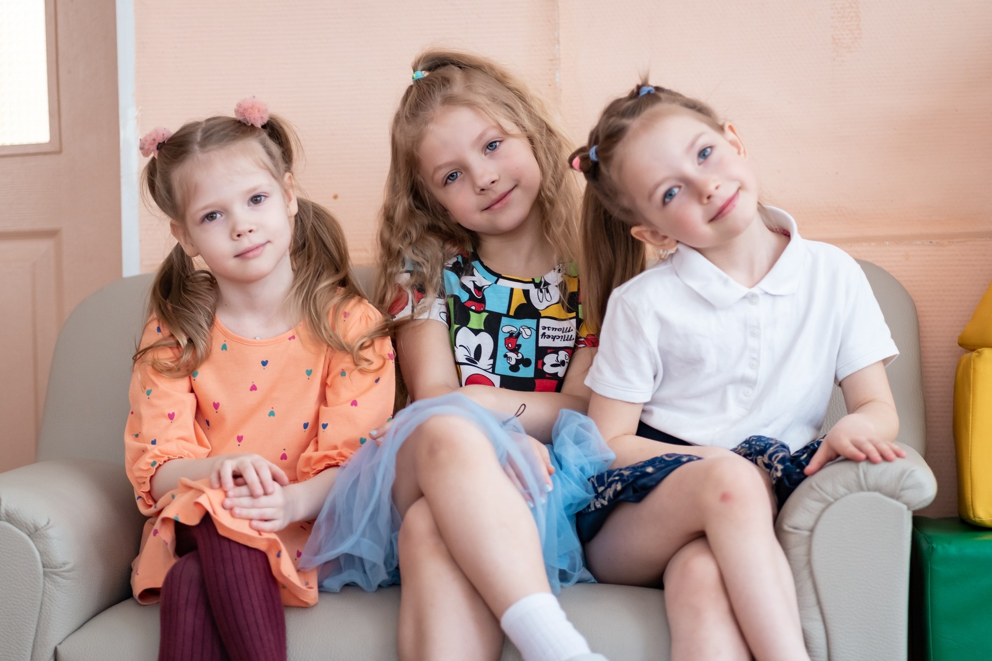 Детский садик. Семейный фотограф Варвара Сорока в городе Москве