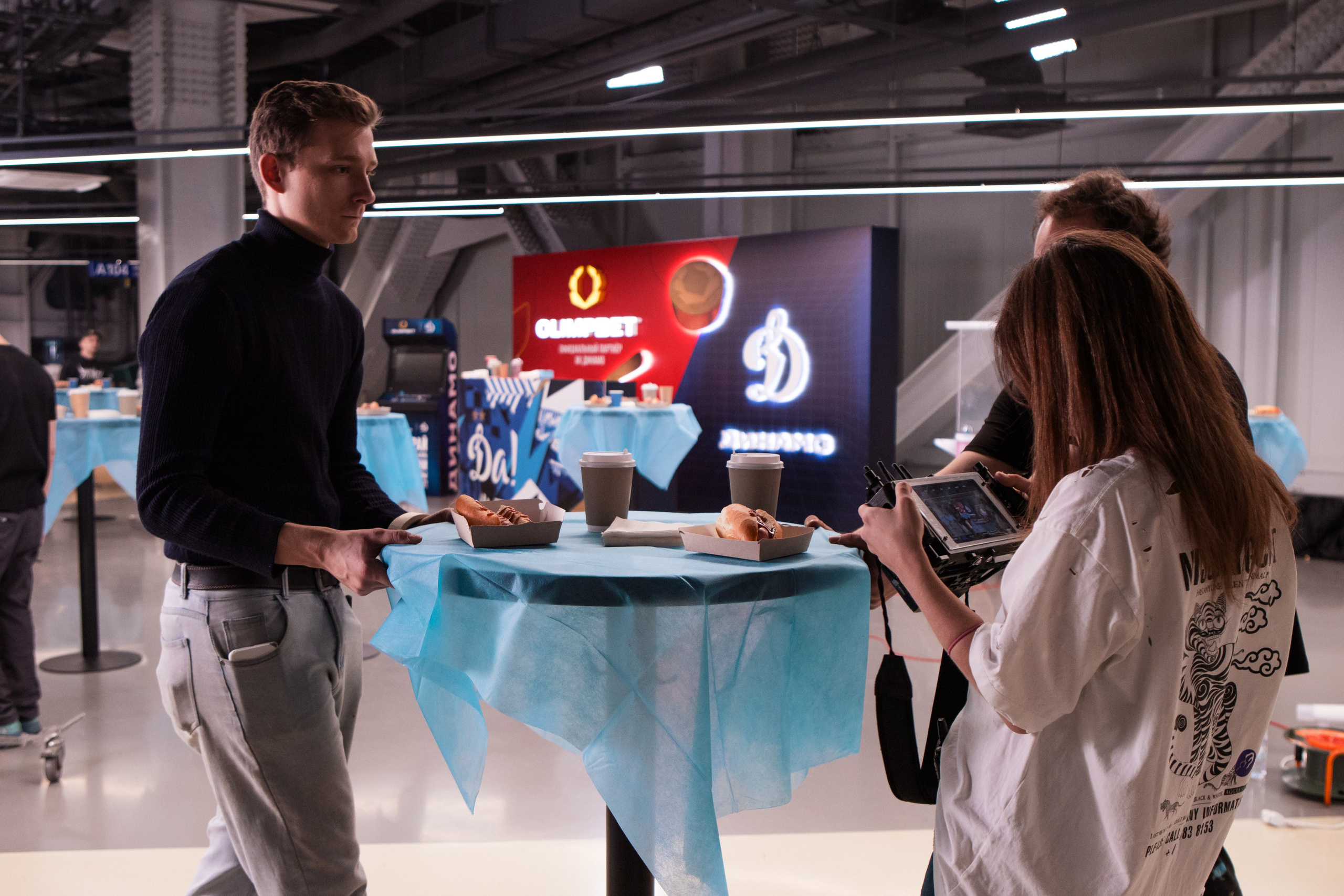 Бэкстейдж OLIMPBET. Фотограф в Москве и Московской области