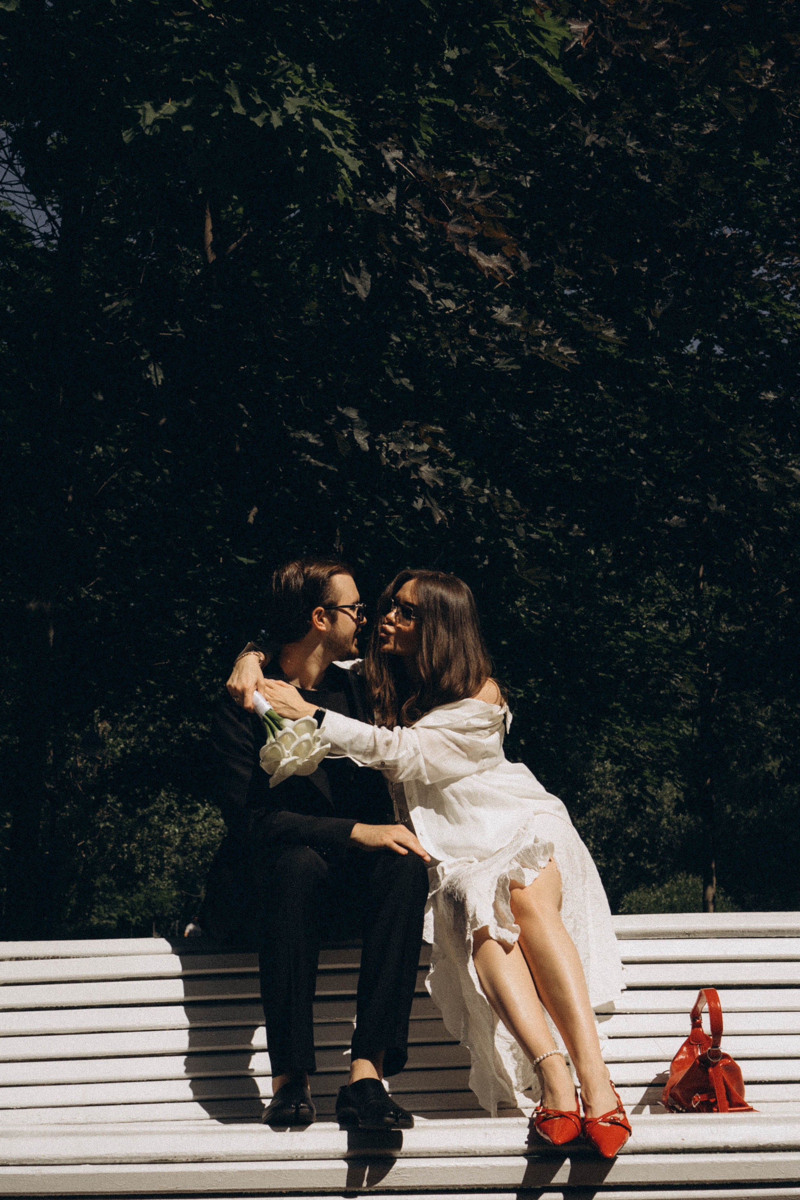 СВАДЕБНАЯ СЬЕМКА В ПАРКЕ ПОБЕДЫ И ПРОГУЛКА ПО МОСКОВСКОМУ ПРОСПЕКТУ. Профессиональный фотограф, Санкт-Петербург — Виктория Богомолова