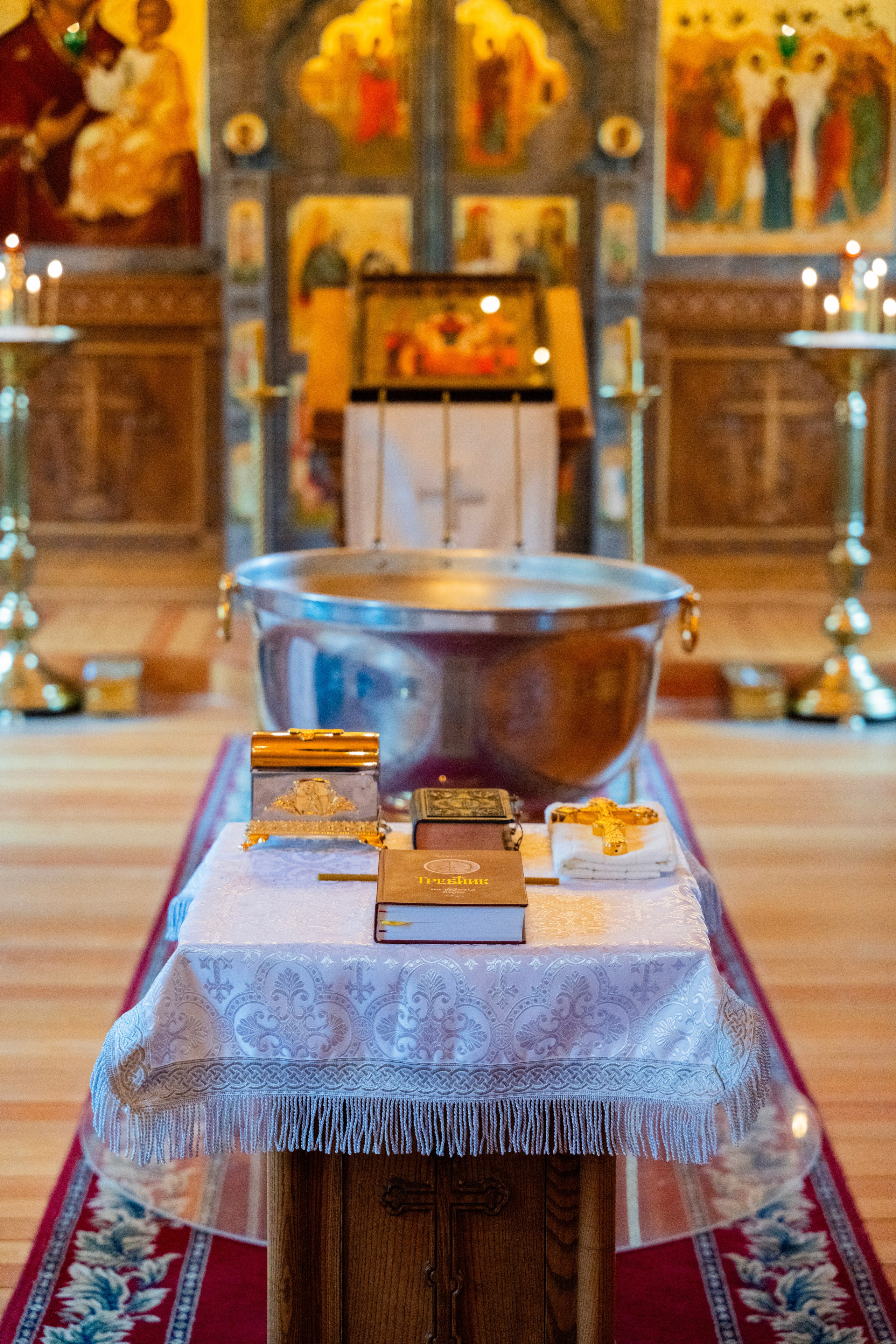 Крещение Ильи. Фотограф Юлия Попова