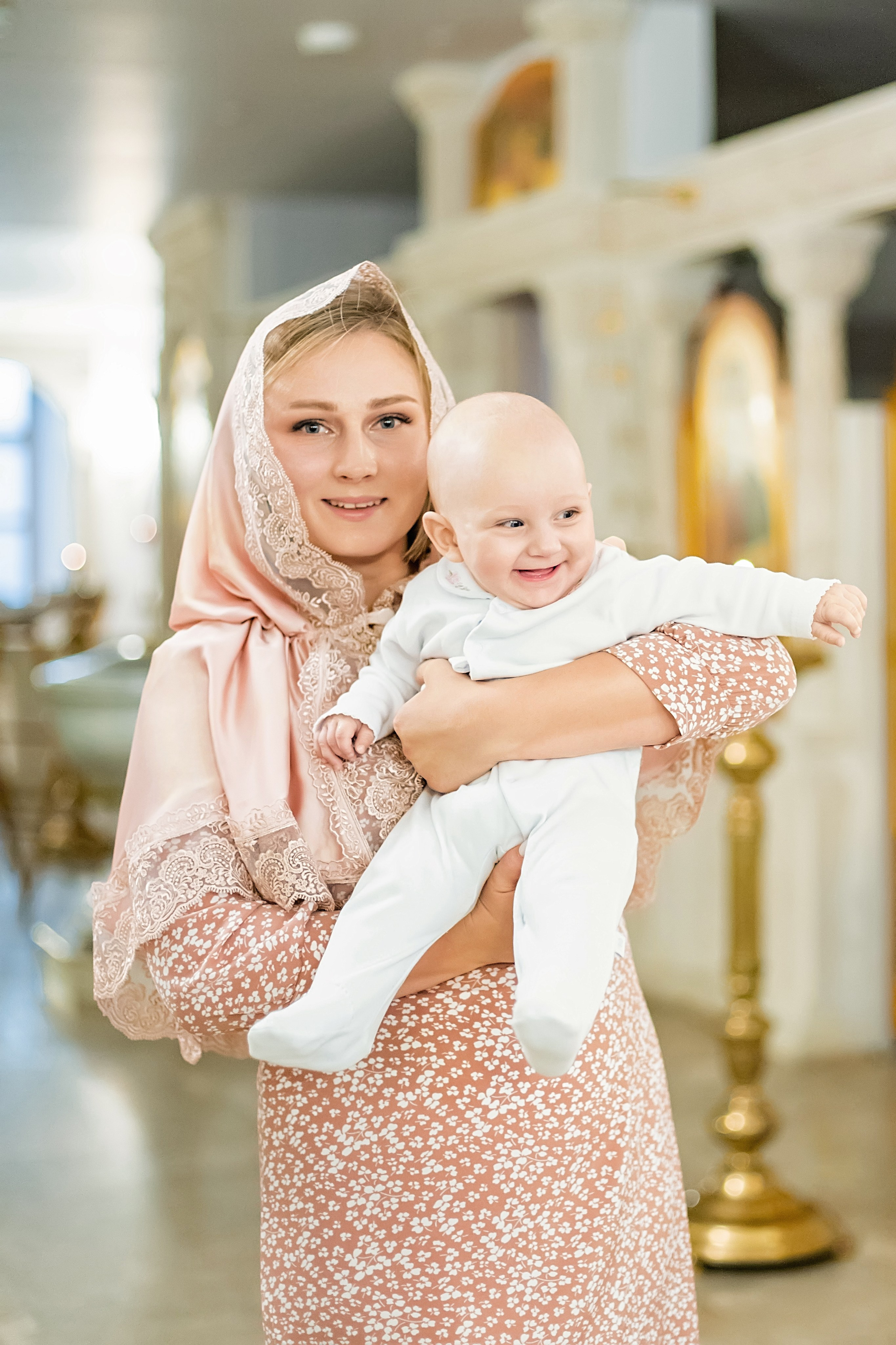 Крещении Ксении. Фотограф Юлия Попова