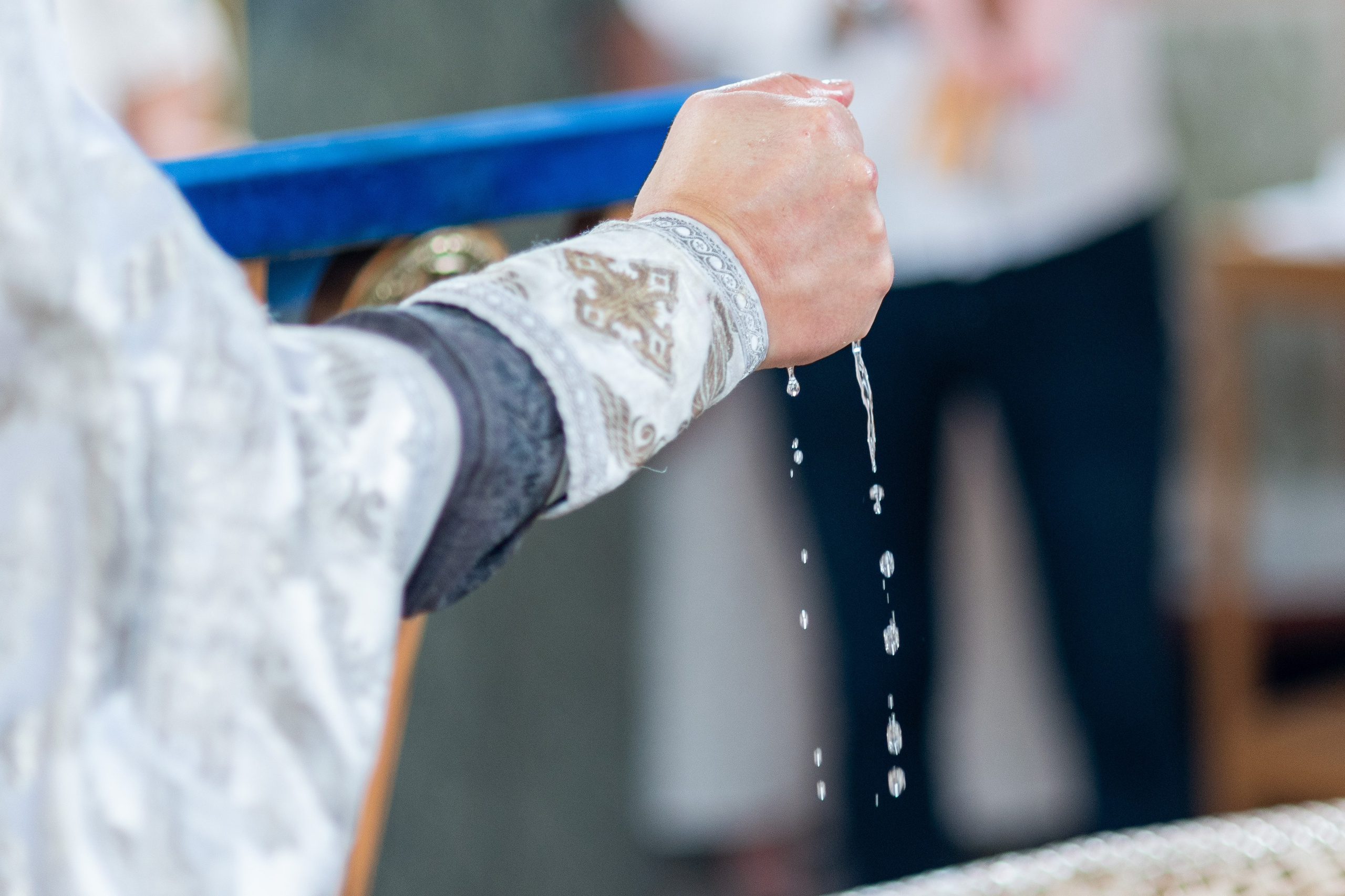 Крещение Ники. Фотограф Юлия Попова