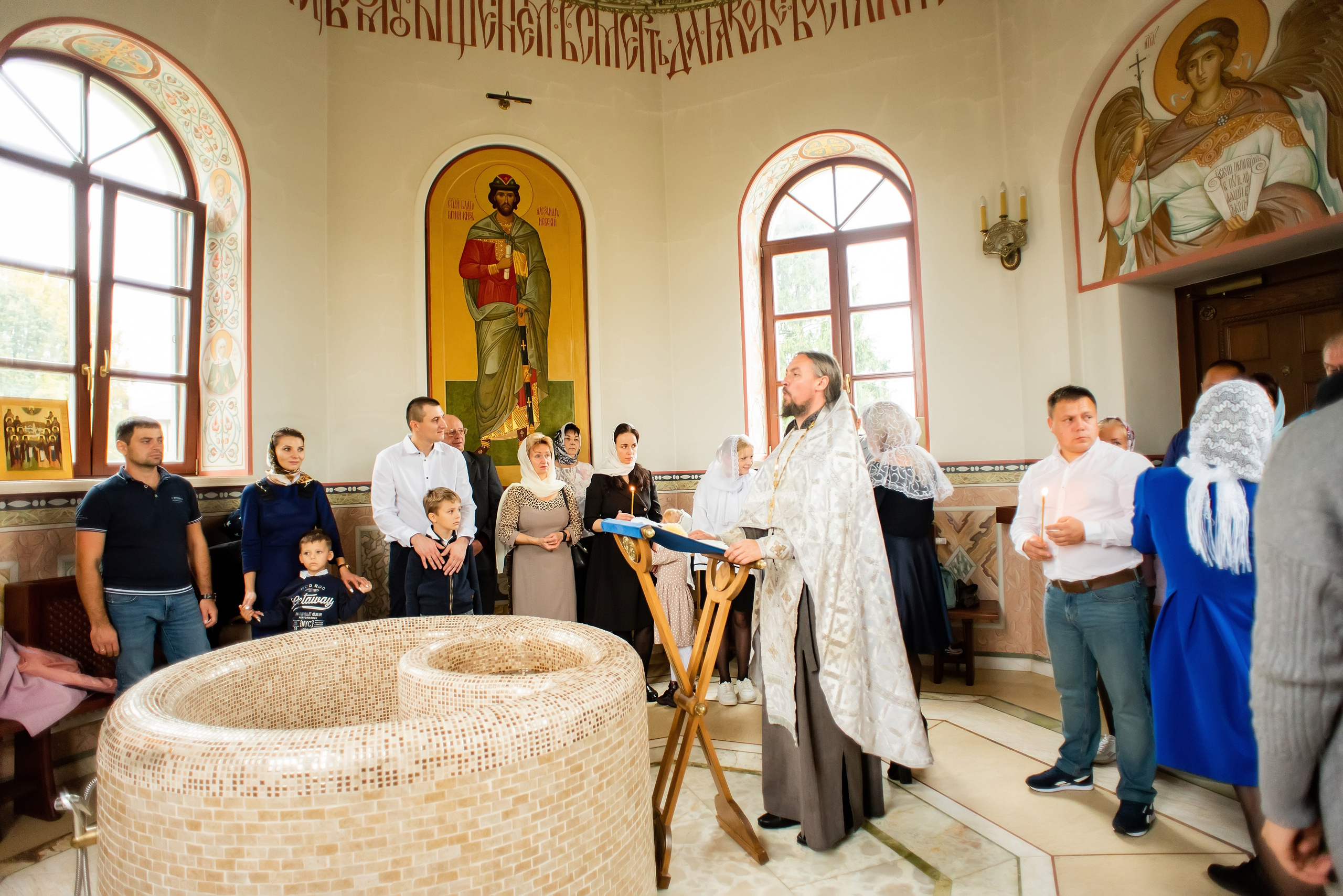 Крещение Владислава. Фотограф Юлия Попова